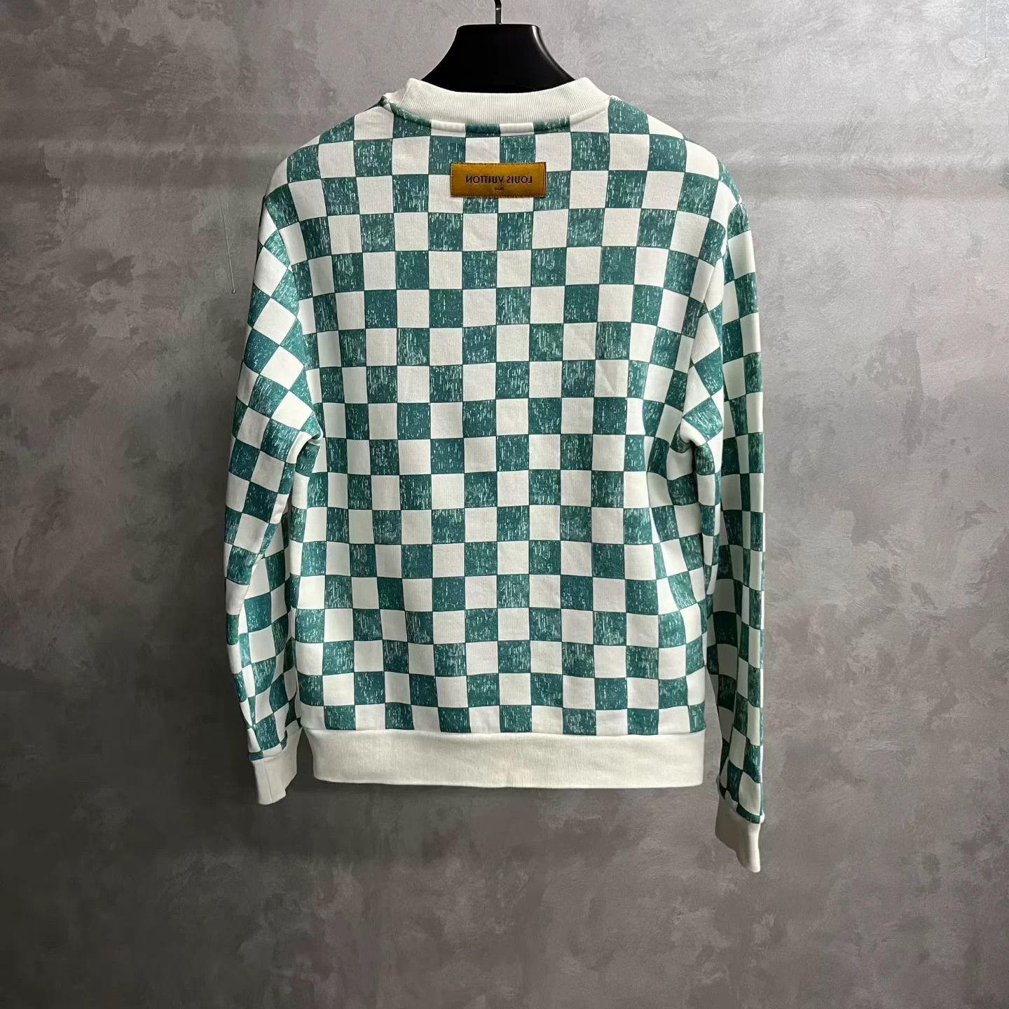 Louis Vuitton Louis Vuitton Blue White Checkered Sweater Size XS / US 0-2 / IT 36-38 - 5 Thumbnail