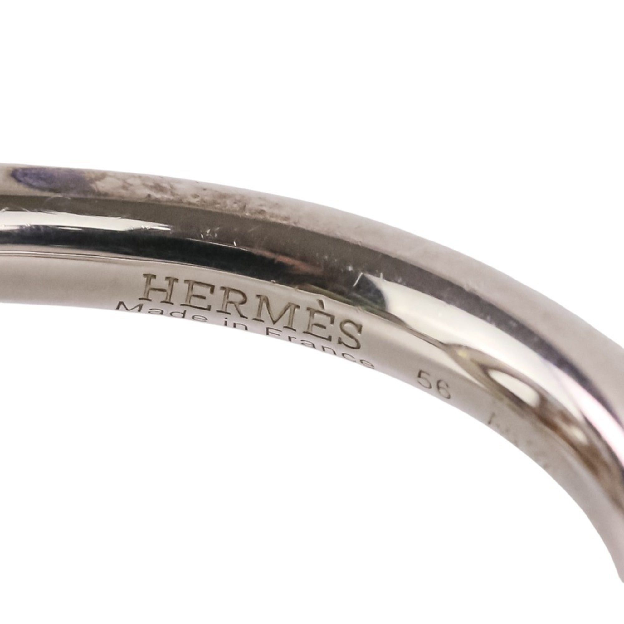 Hermes HERMES Echappé MM Ring, SV925, Size 56, Silver, Men's/Women's. Size ONE SIZE - 8 Thumbnail