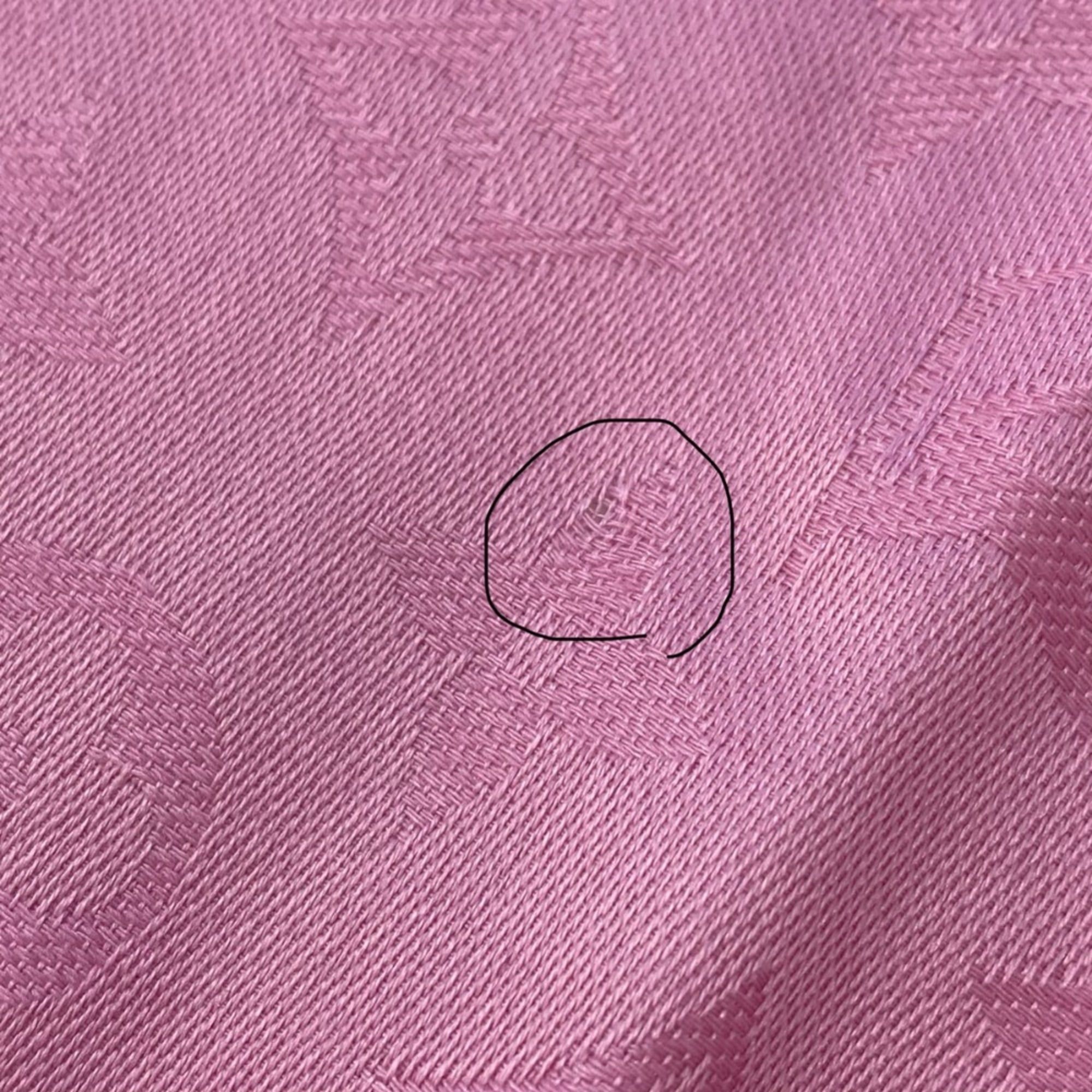 Louis Vuitton Louis Vuitton Monogram Silk Wool Shawl Stole 402336 Pink Women's Size ONE SIZE - 12 Thumbnail