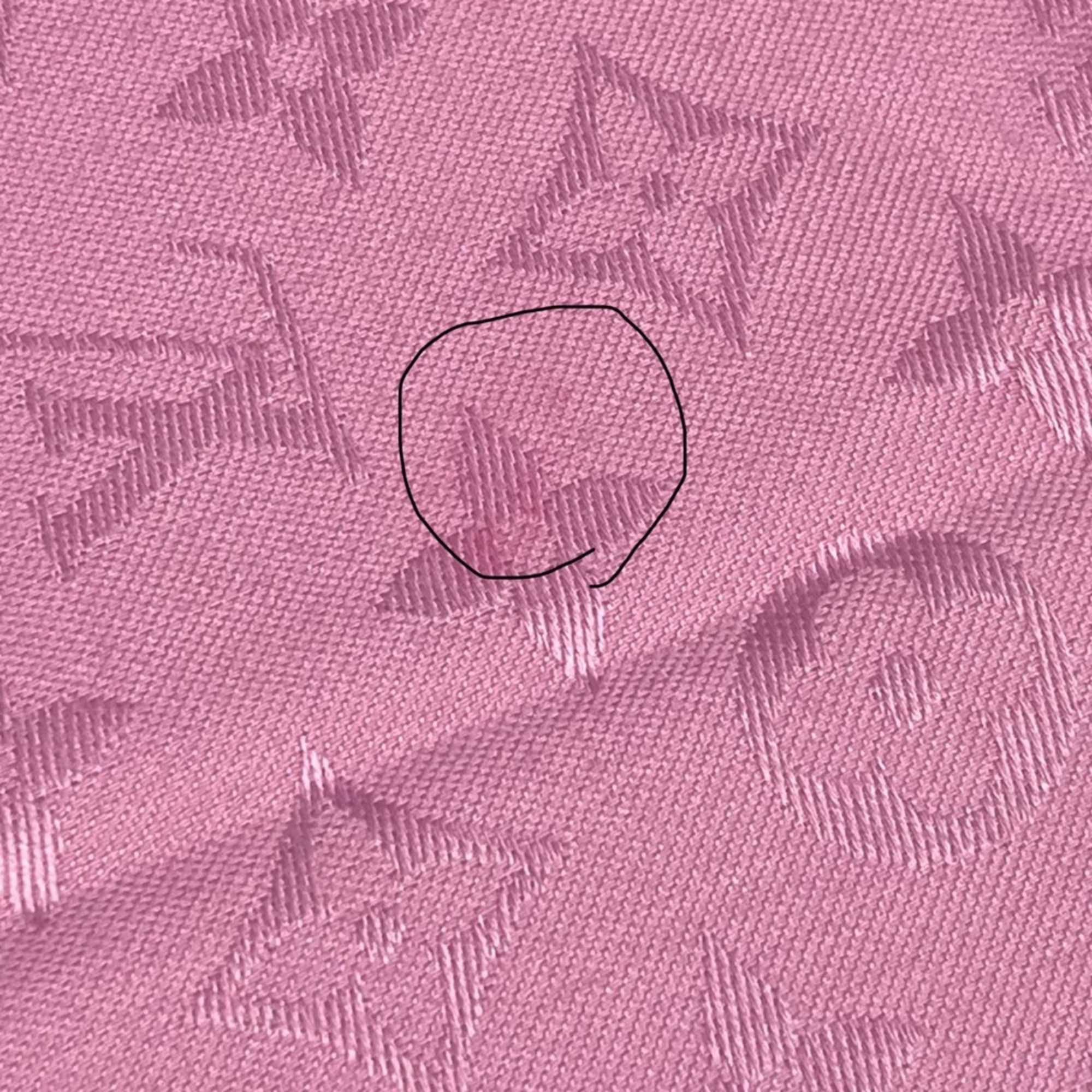 Louis Vuitton Louis Vuitton Monogram Silk Wool Shawl Stole 402336 Pink Women's Size ONE SIZE - 13 Thumbnail