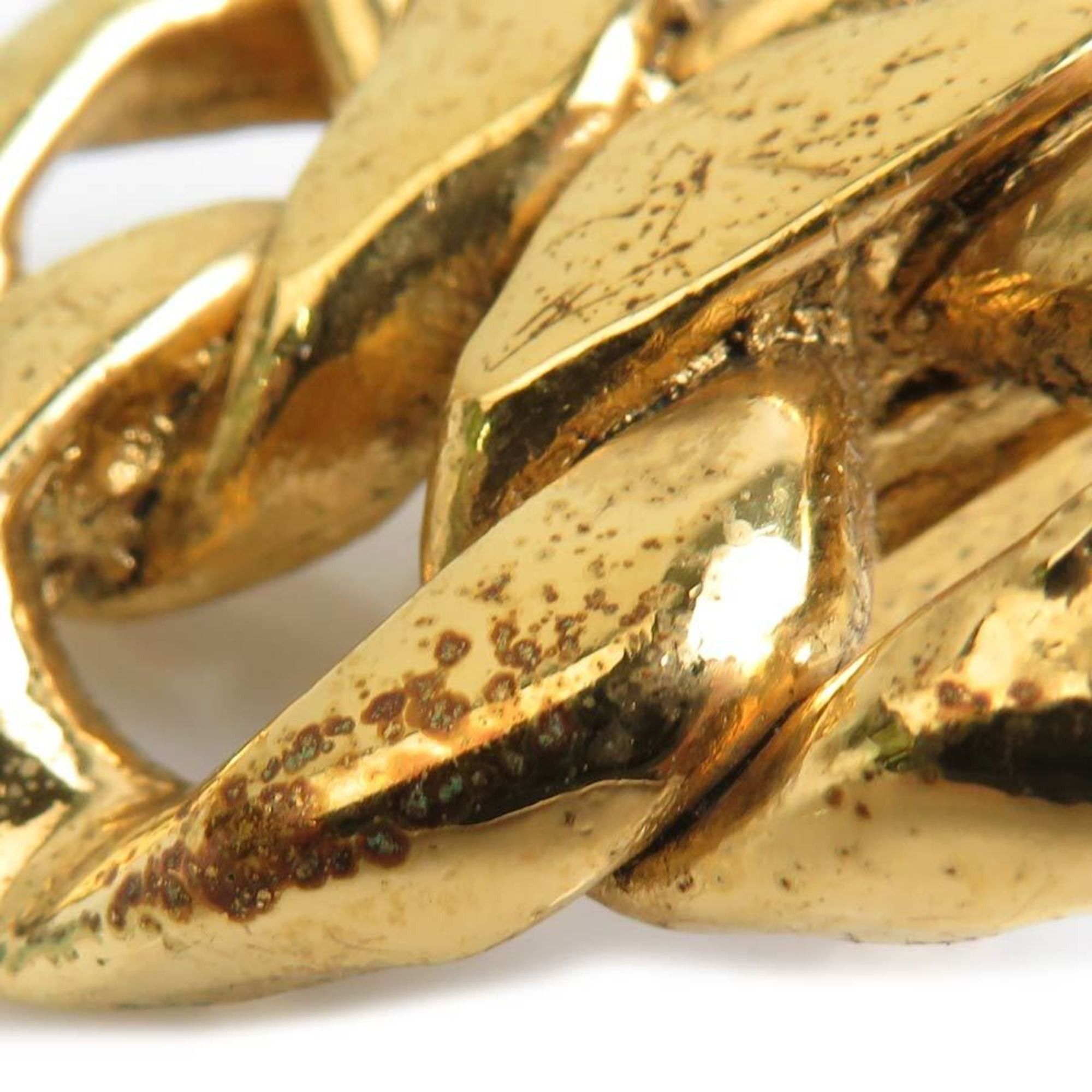 Chanel Chanel earrings, metal, gold, women's, free shipping, h32030a Size ONE SIZE - 5 Thumbnail