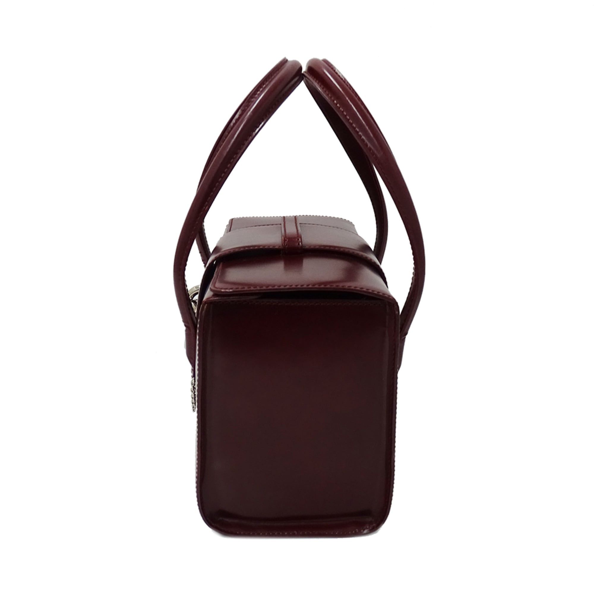 Cartier Cartier handbag for women, brand name, patent leather, Panthère, Bordeaux. Size ONE SIZE - 4 Thumbnail