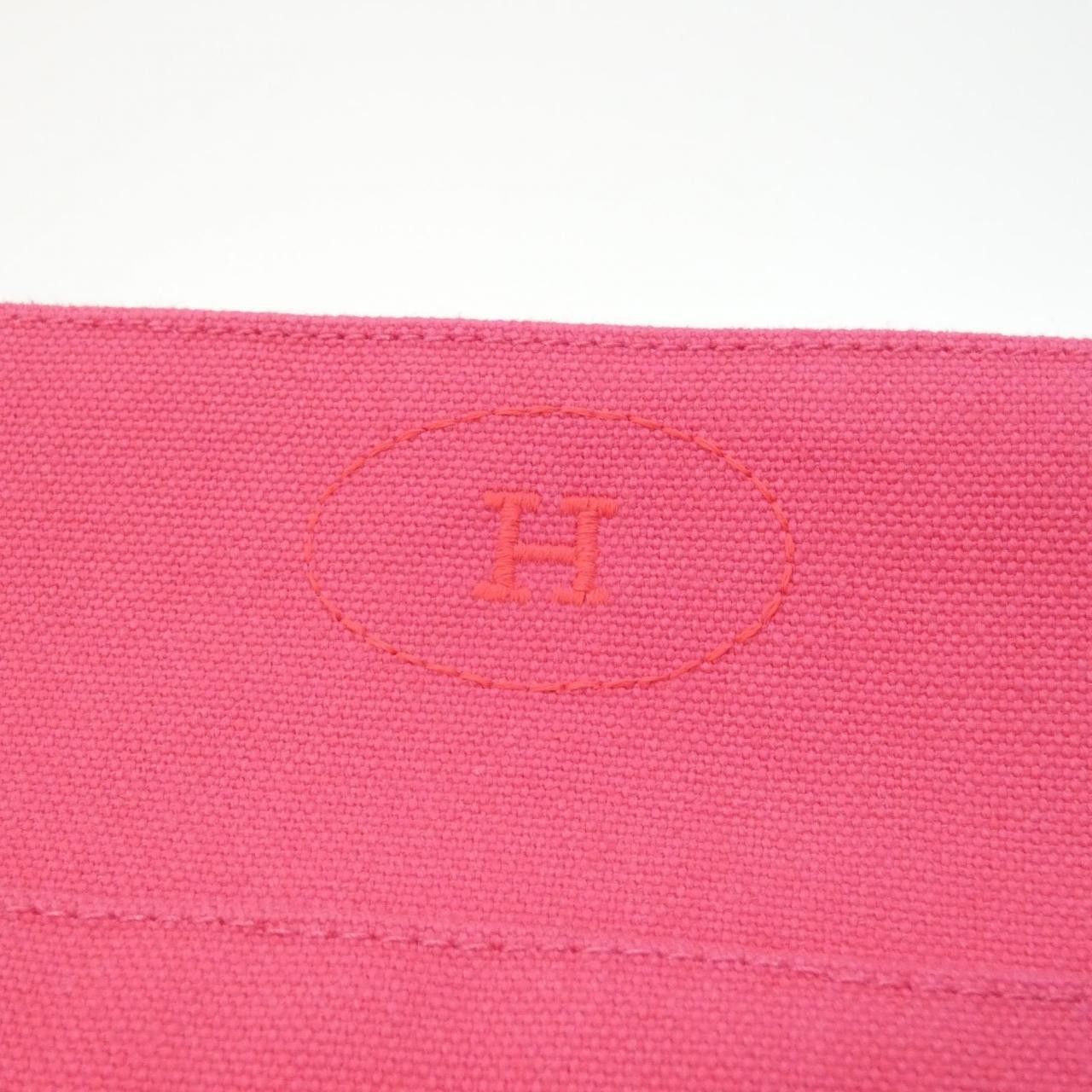 Hermes Hermes Hermes Bolide MM Canvas Pouch Textile Vanity Bag DUTY FREE for USA Size ONE SIZE - 5 Thumbnail