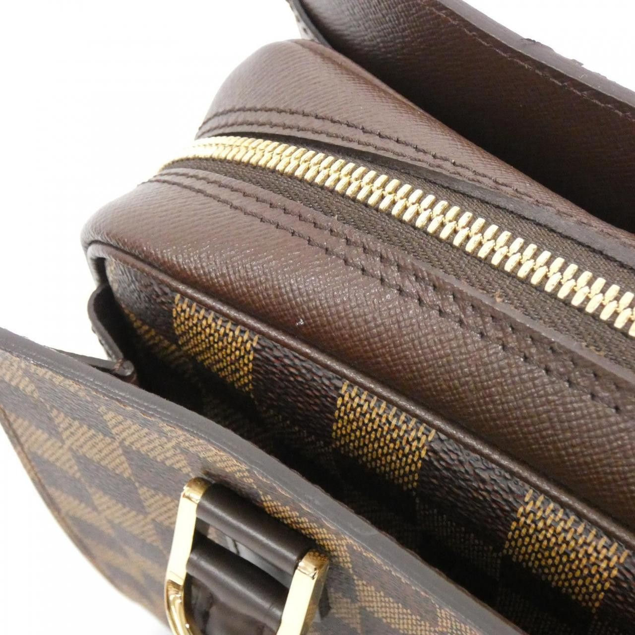 Louis Vuitton Louis Vuitton Louis Vuitton Triana Damier Bag Textile Handbag N51155 DUTY FREE for USA Size ONE SIZE - 4 Thumbnail