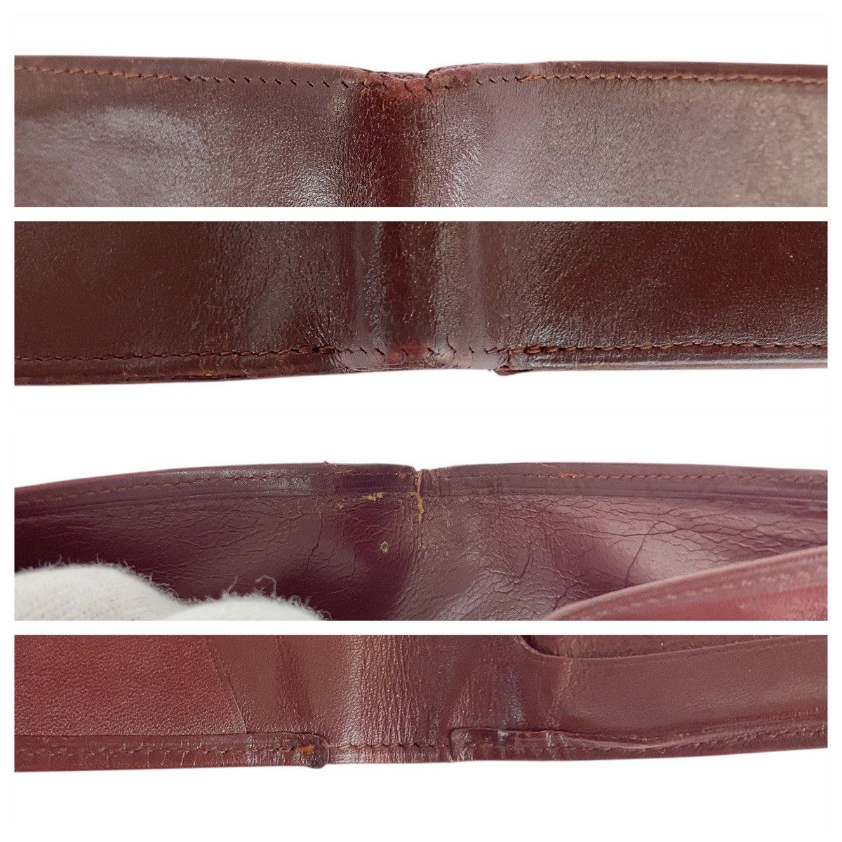 Cartier Cartier Cartier Must Line Leather Wallet Leather Short Wallet DUTY FREE for USA Size ONE SIZE - 9 Thumbnail