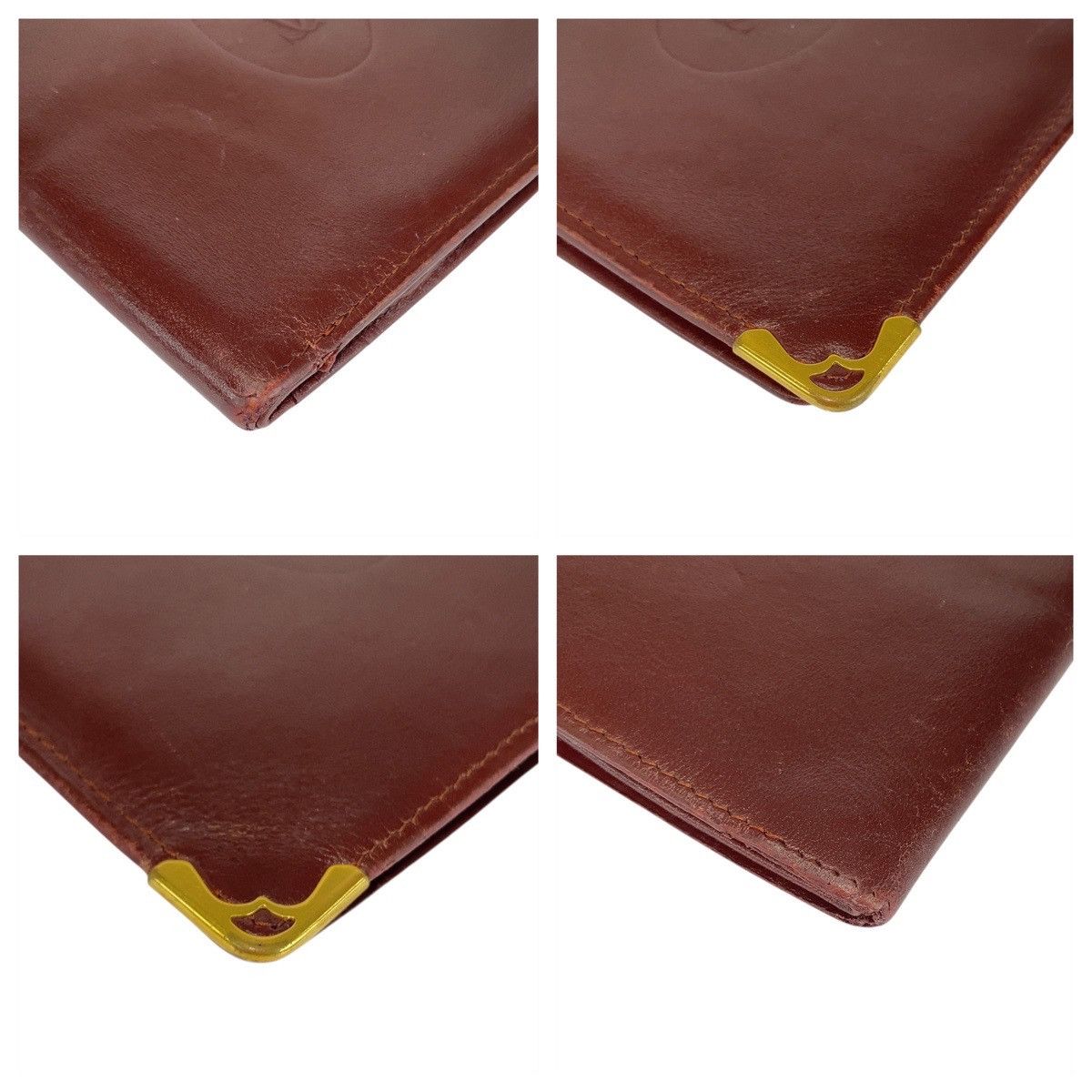 Cartier Cartier Cartier Must Line Leather Wallet Leather Short Wallet DUTY FREE for USA Size ONE SIZE - 3 Thumbnail
