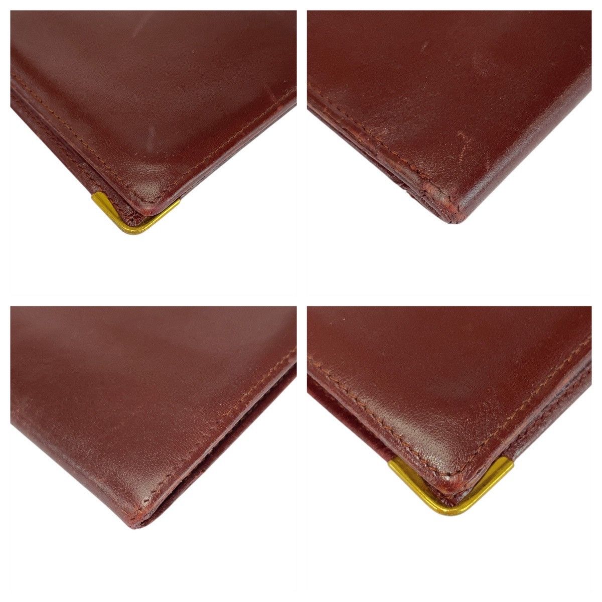 Cartier Cartier Cartier Must Line Leather Wallet Leather Short Wallet DUTY FREE for USA Size ONE SIZE - 4 Thumbnail