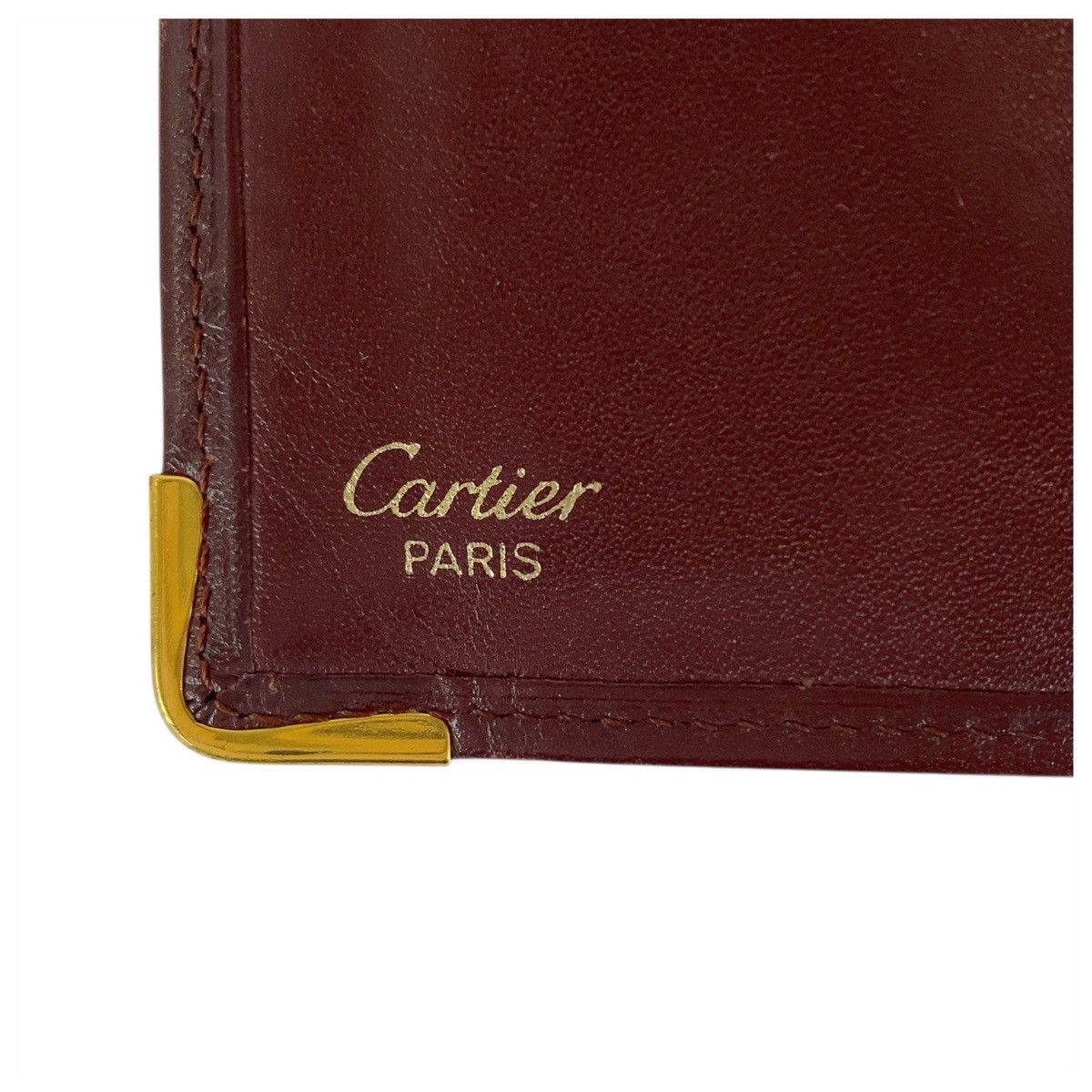 Cartier Cartier Cartier Must Line Leather Wallet Leather Short Wallet DUTY FREE for USA Size ONE SIZE - 5 Thumbnail