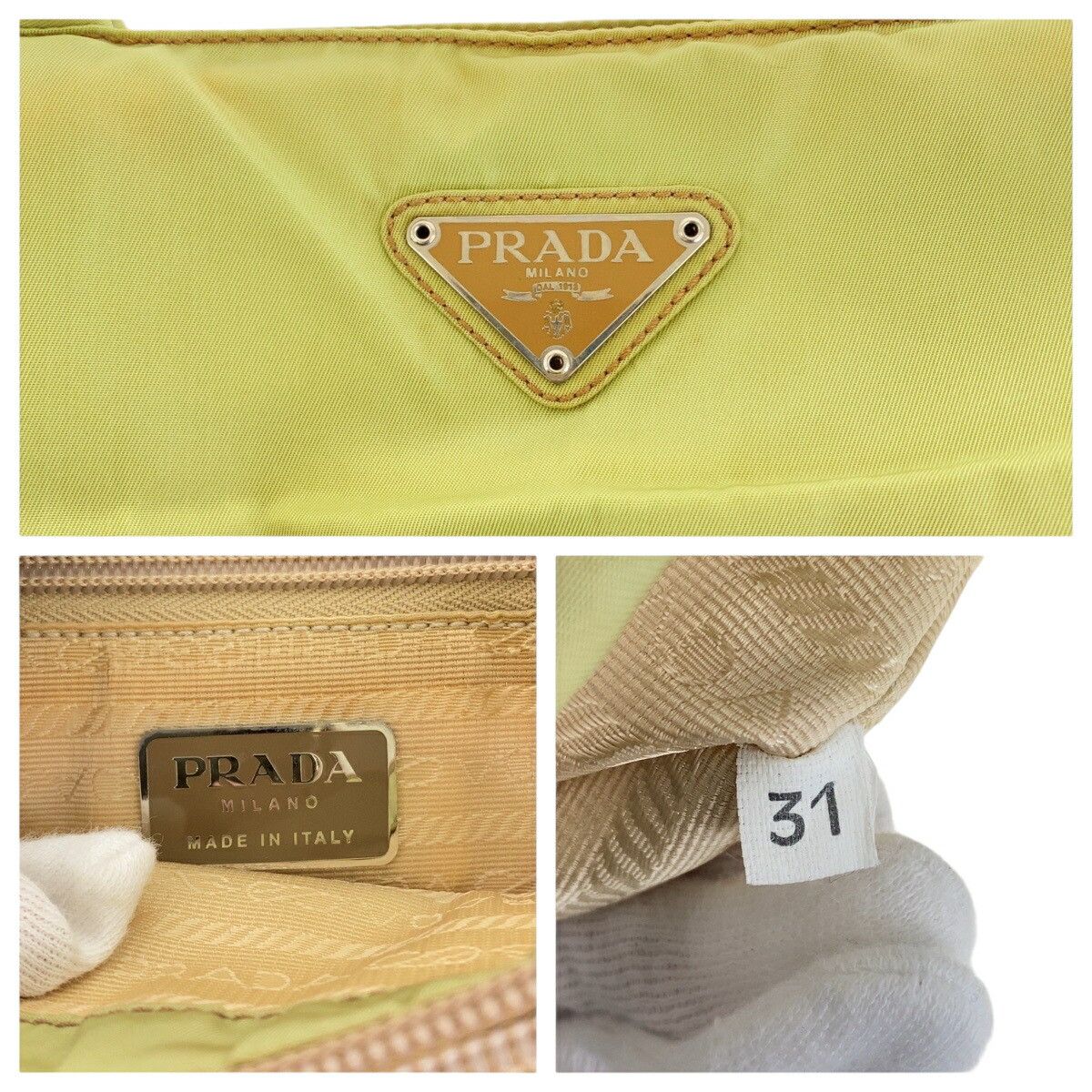 Prada Prada Prada Tessuto Nylon Tote Bag Textile Tote Bag DUTY FREE for USA Size ONE SIZE - 4 Thumbnail