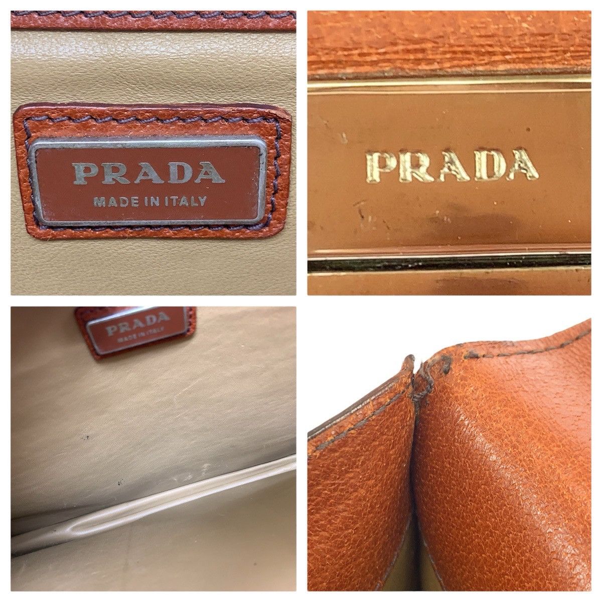 Prada Prada Prada Leather Briefcase Leather Business Bag DUTY FREE for USA Size ONE SIZE - 4 Thumbnail