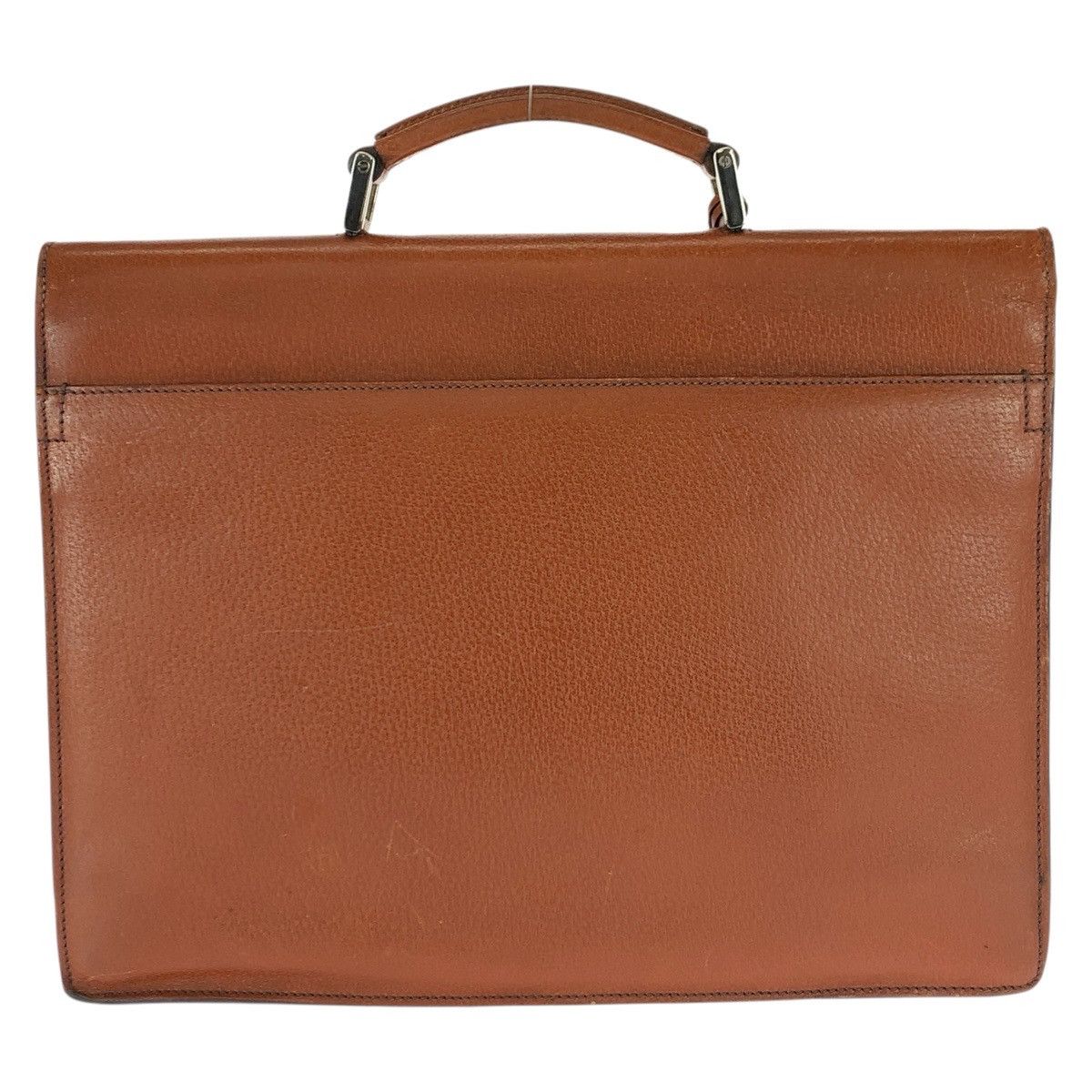 Prada Prada Prada Leather Briefcase Leather Business Bag DUTY FREE for USA Size ONE SIZE - 2 Thumbnail