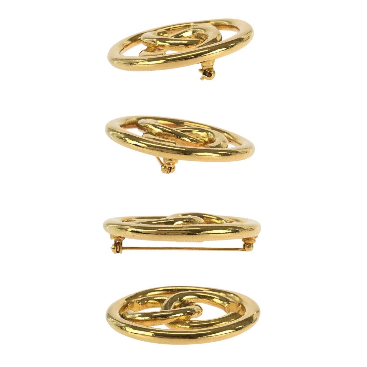 Chanel Chanel Chanel Coco Mark Brooch Metal Brooch DUTY FREE for USA Size ONE SIZE - 6 Thumbnail