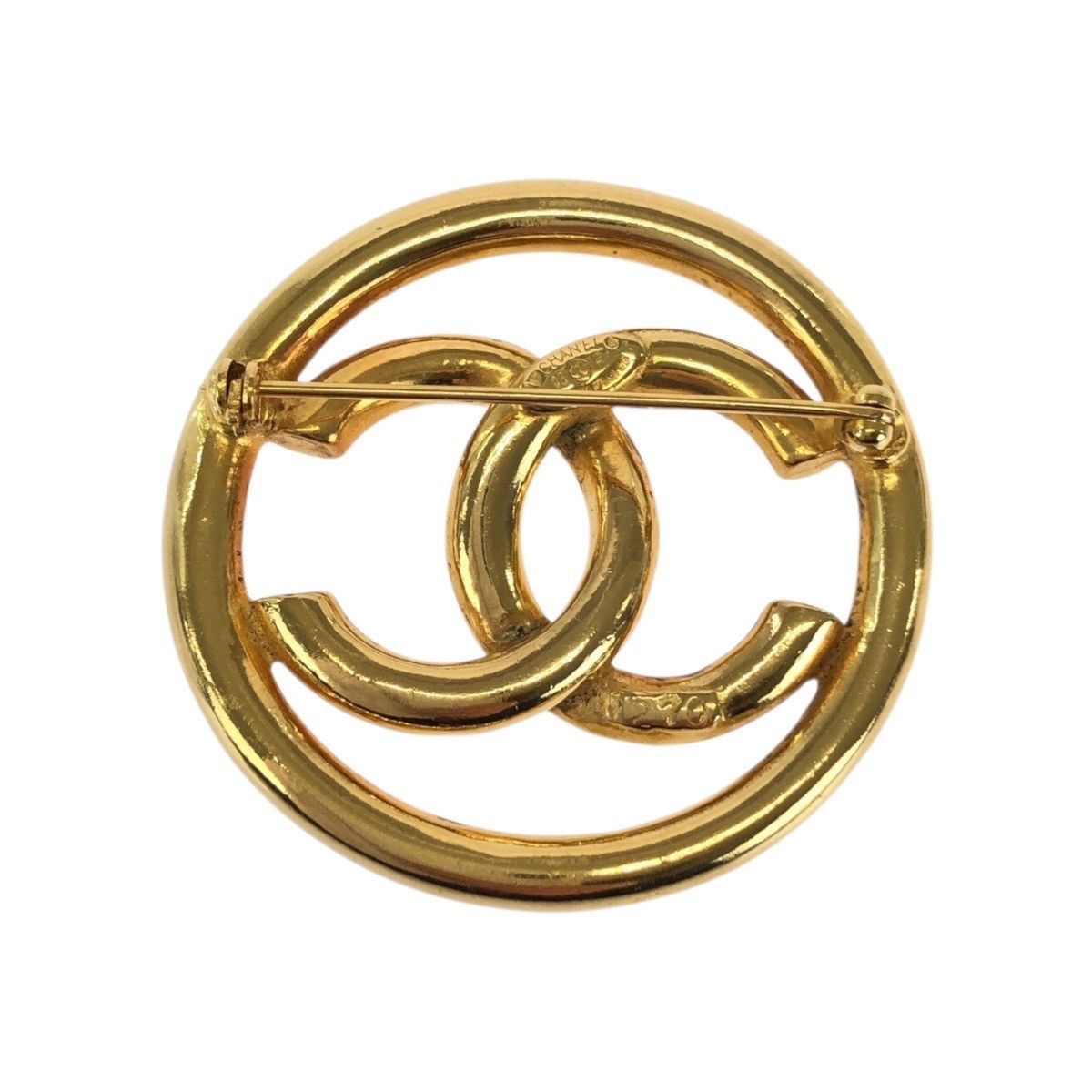 Chanel Chanel Chanel Coco Mark Brooch Metal Brooch DUTY FREE for USA Size ONE SIZE - 2 Thumbnail