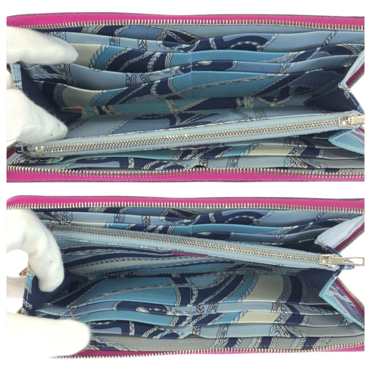Hermes Hermes Hermes Azap Long Silk In Epsom Long Wallet Leather Long Wallet C DUTY FREE for USA Size ONE SIZE - 9 Thumbnail