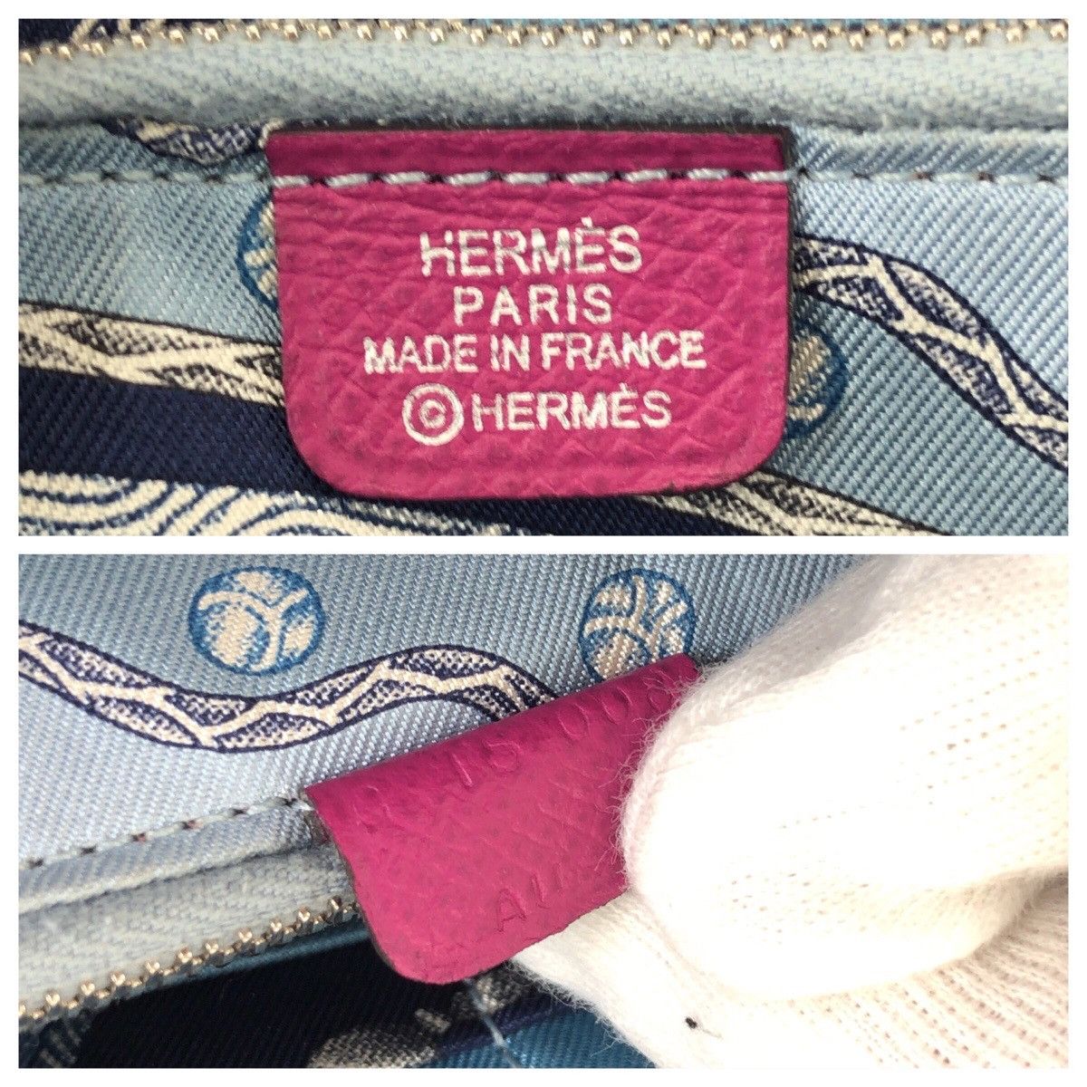 Hermes Hermes Hermes Azap Long Silk In Epsom Long Wallet Leather Long Wallet C DUTY FREE for USA Size ONE SIZE - 5 Thumbnail