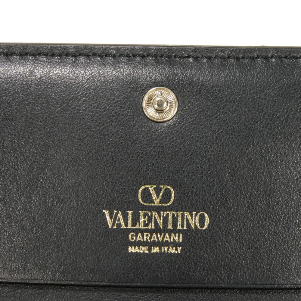 Valentino Valentino Valentino Vlogo Walk Calfskin Bifold Wallet Leather Short Wallet 1W5P0P39YPP DUTY FREE for USA Size ONE SIZE - 5 Thumbnail