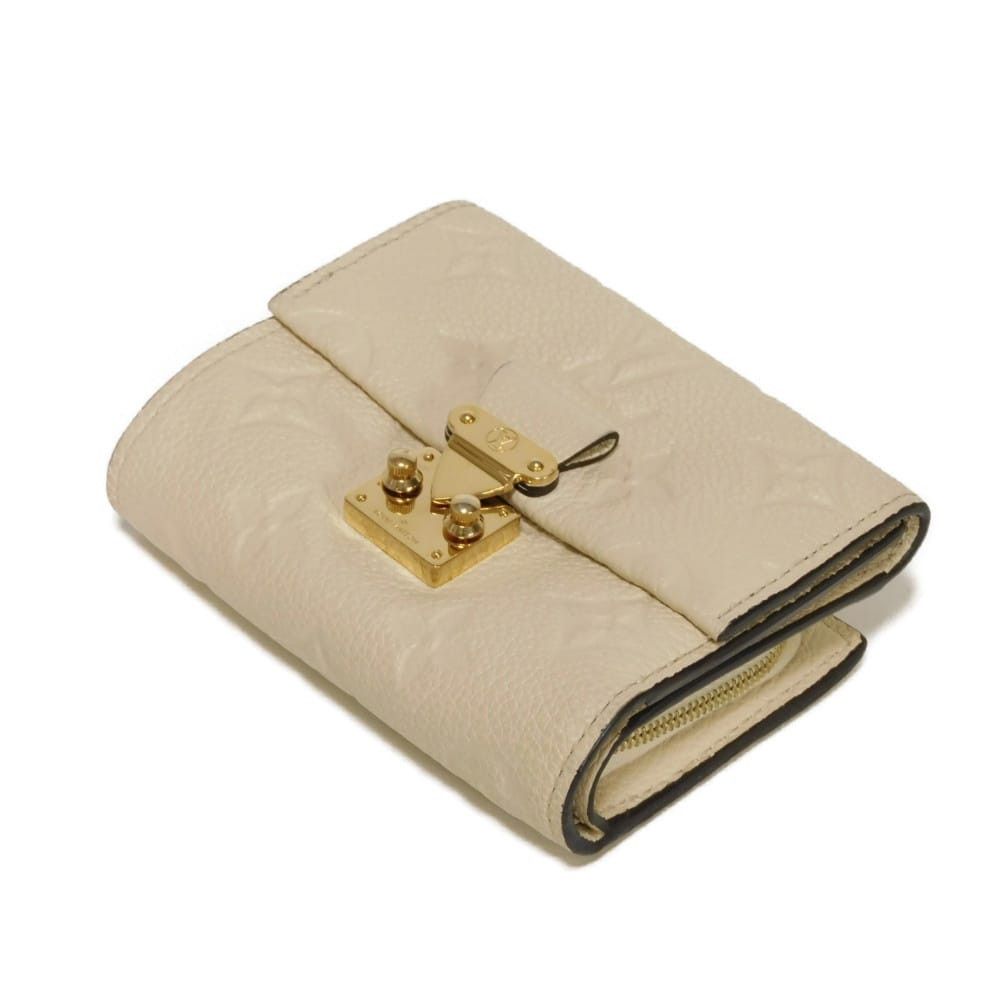 Louis Vuitton Louis Vuitton Louis Vuitton Portefeuille Metis Compact Monogram Empreinte Tri Fold Wallet Leather Short Wallet M81071 DUTY FREE for USA Size ONE SIZE - 4 Thumbnail