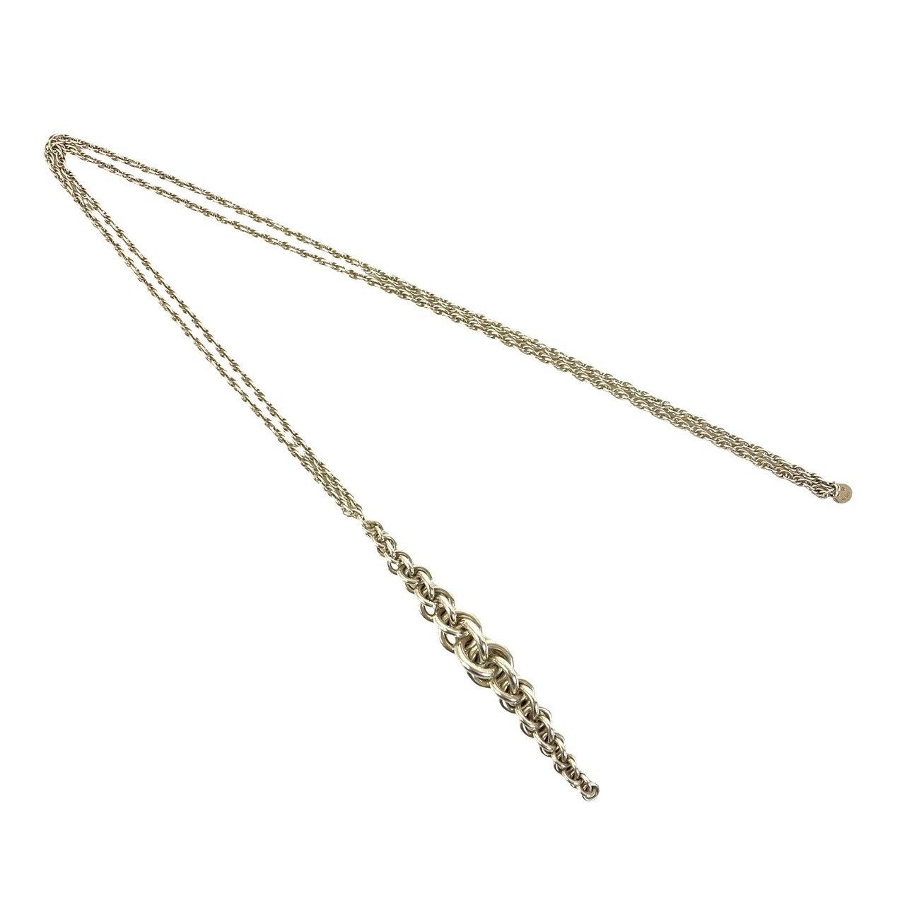 Hermes Hermes Hermes Atalante Silver925 Necklace Precious Metal Necklace DUTY FREE for USA Size ONE SIZE - 2 Thumbnail