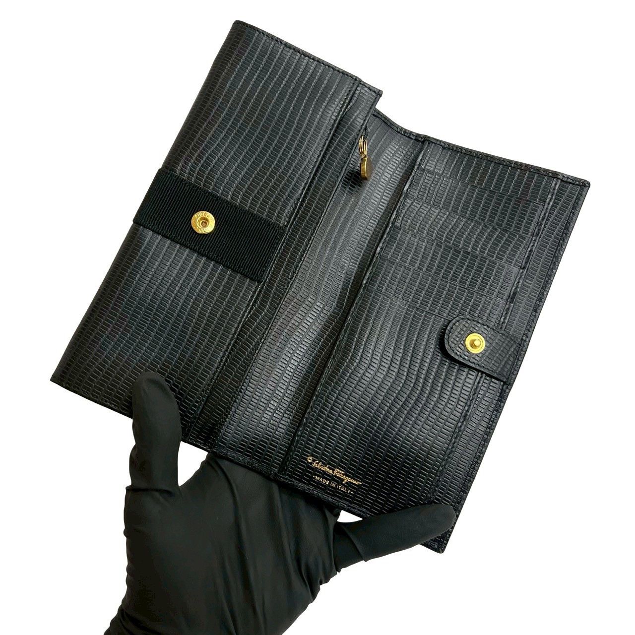 Salvatore Ferragamo Salvatore Ferragamo Salvatore Ferragamo Leather Long Wallet Leather Long Wallet DUTY FREE for USA Size ONE SIZE - 8 Thumbnail