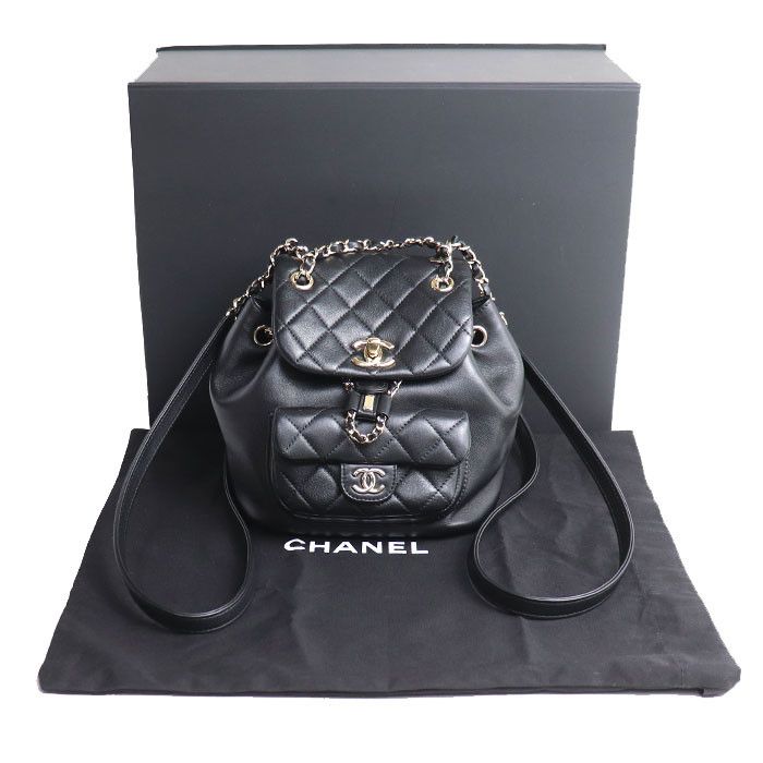 Chanel Chanel Chanel Matelasse Lambskin Backpack Leather Backpack AS2908B09750 DUTY FREE for USA Size ONE SIZE - 7 Thumbnail