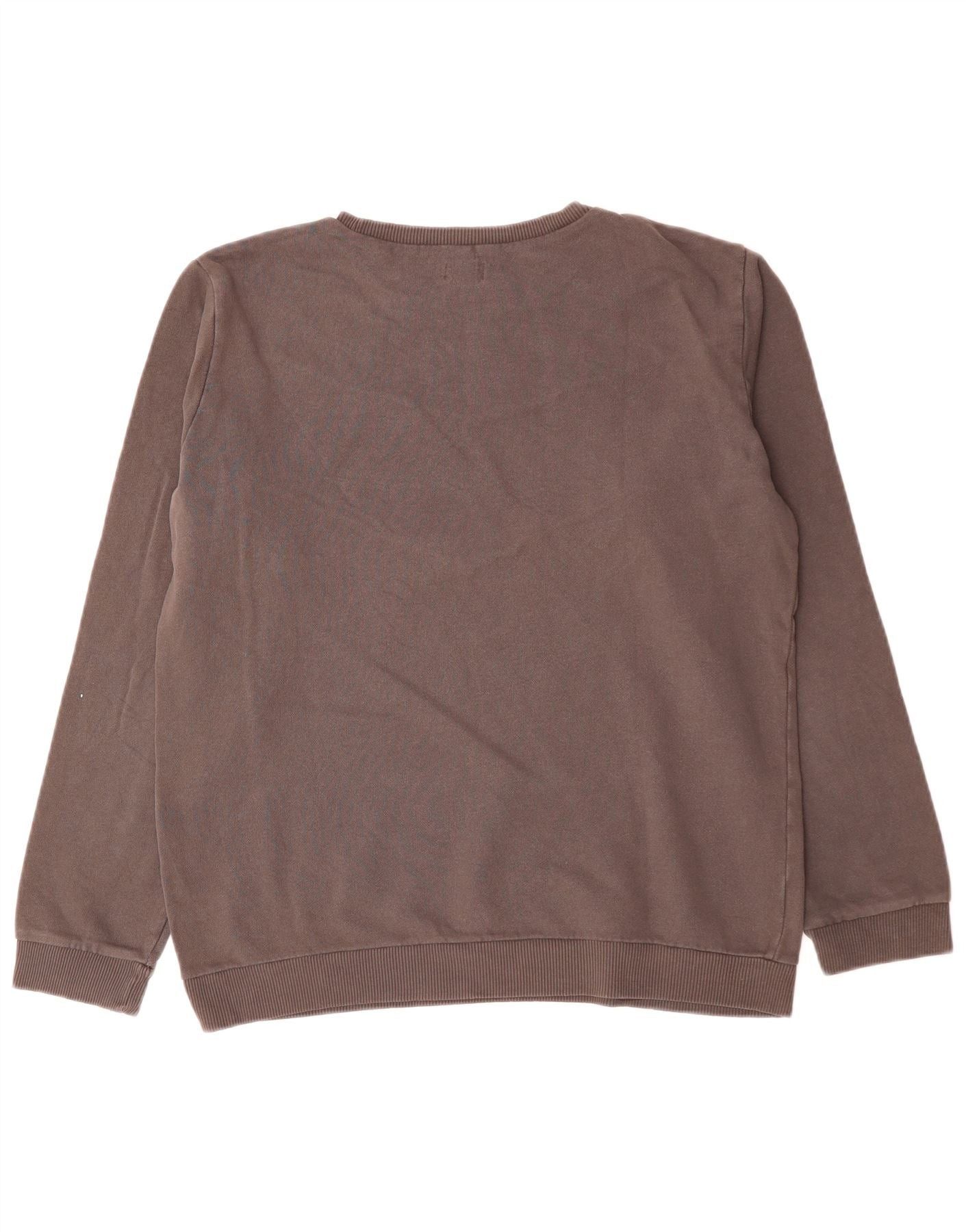 Diesel Mens Graphic Sweatshirt Jumper Small Grey Colourblock Size US M / EU 48-50 / 2 - 2 Thumbnail
