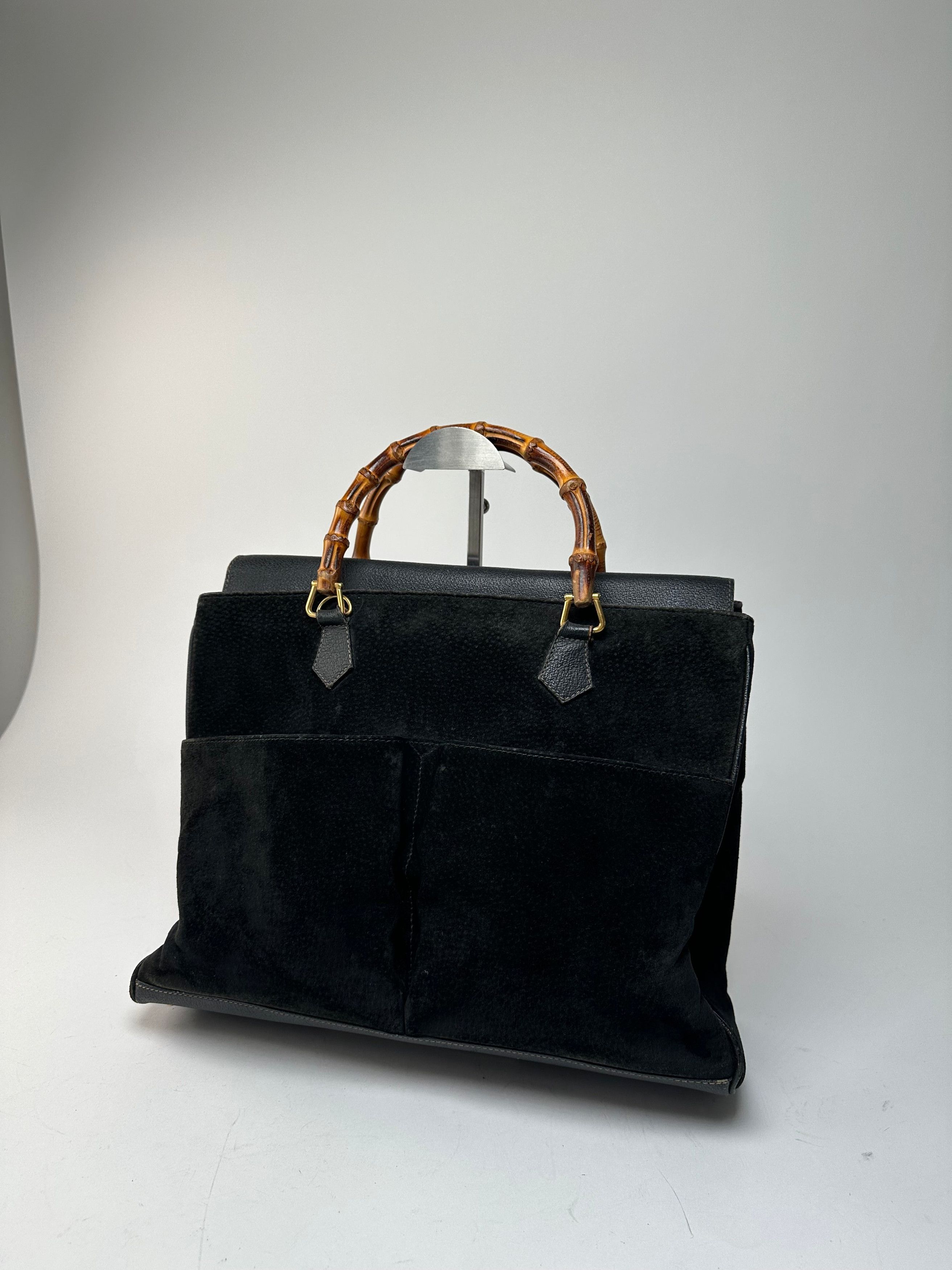 Other Vintage Gucci bamboo suede Bamboo Size ONE SIZE - 4 Thumbnail