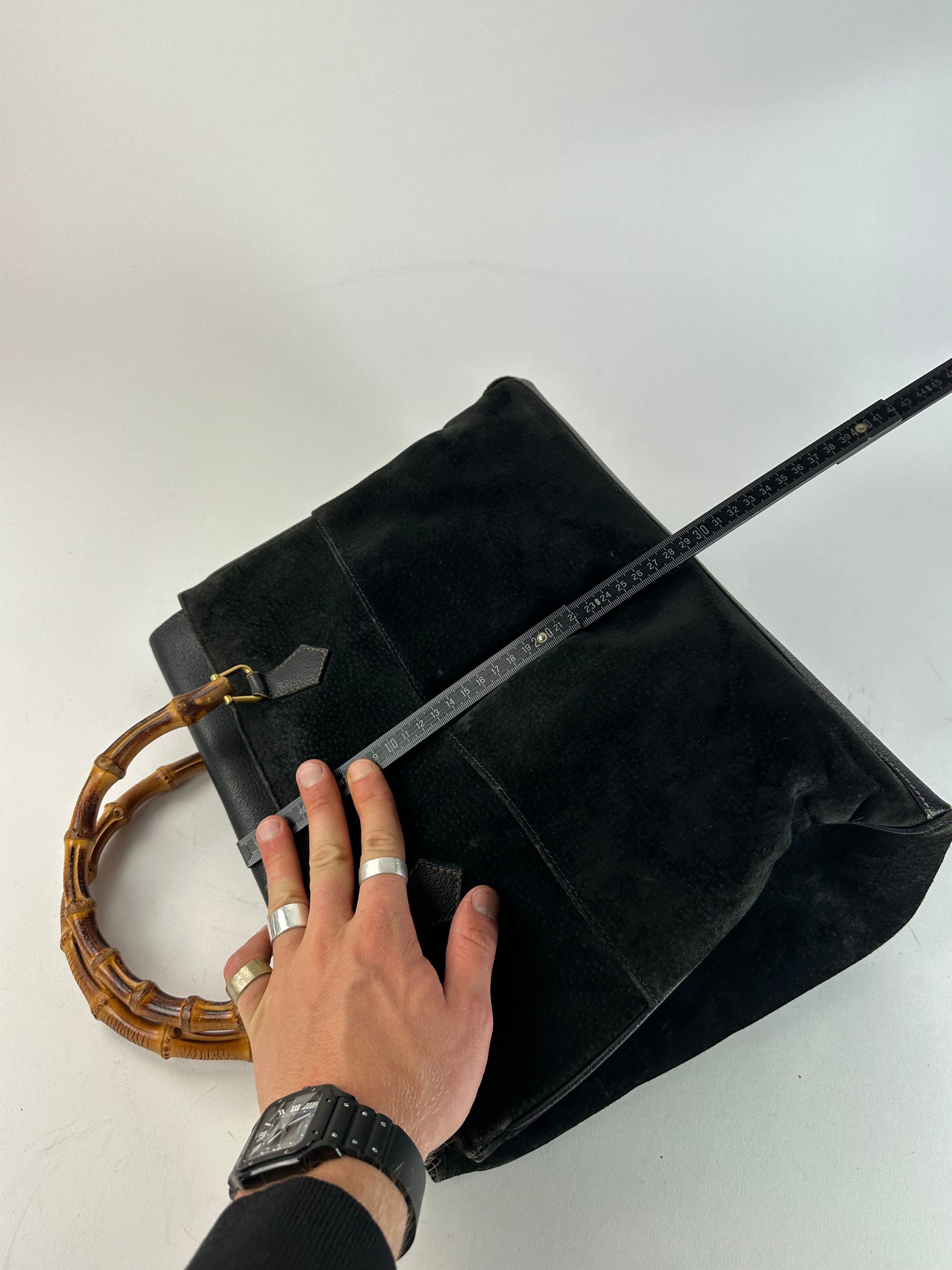 Other Vintage Gucci bamboo suede Bamboo Size ONE SIZE - 12 Thumbnail