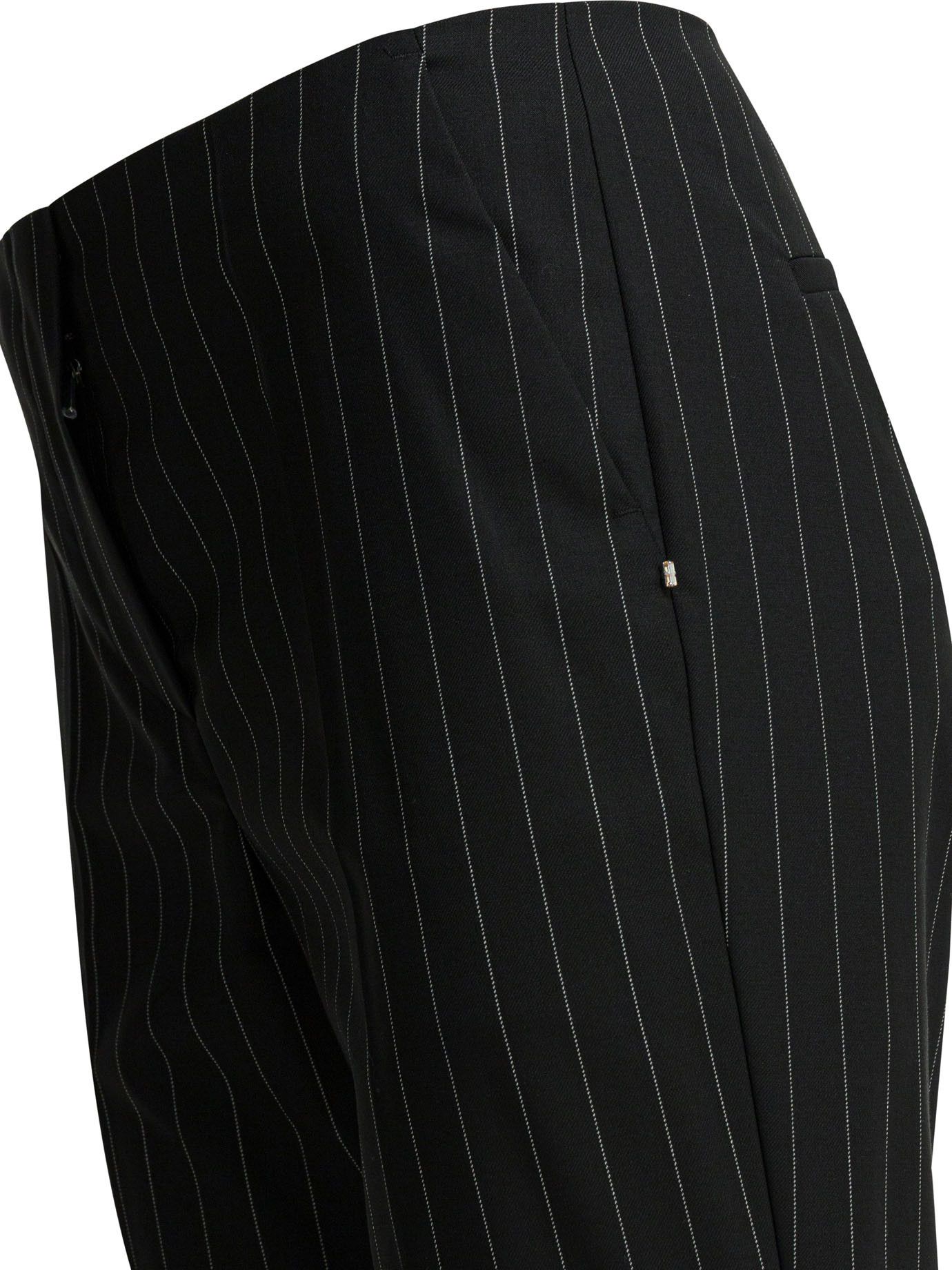 Max Mara Pinstripe Pants In Virgin Wool Size 28" / US 6 / IT 42 - 4 Thumbnail