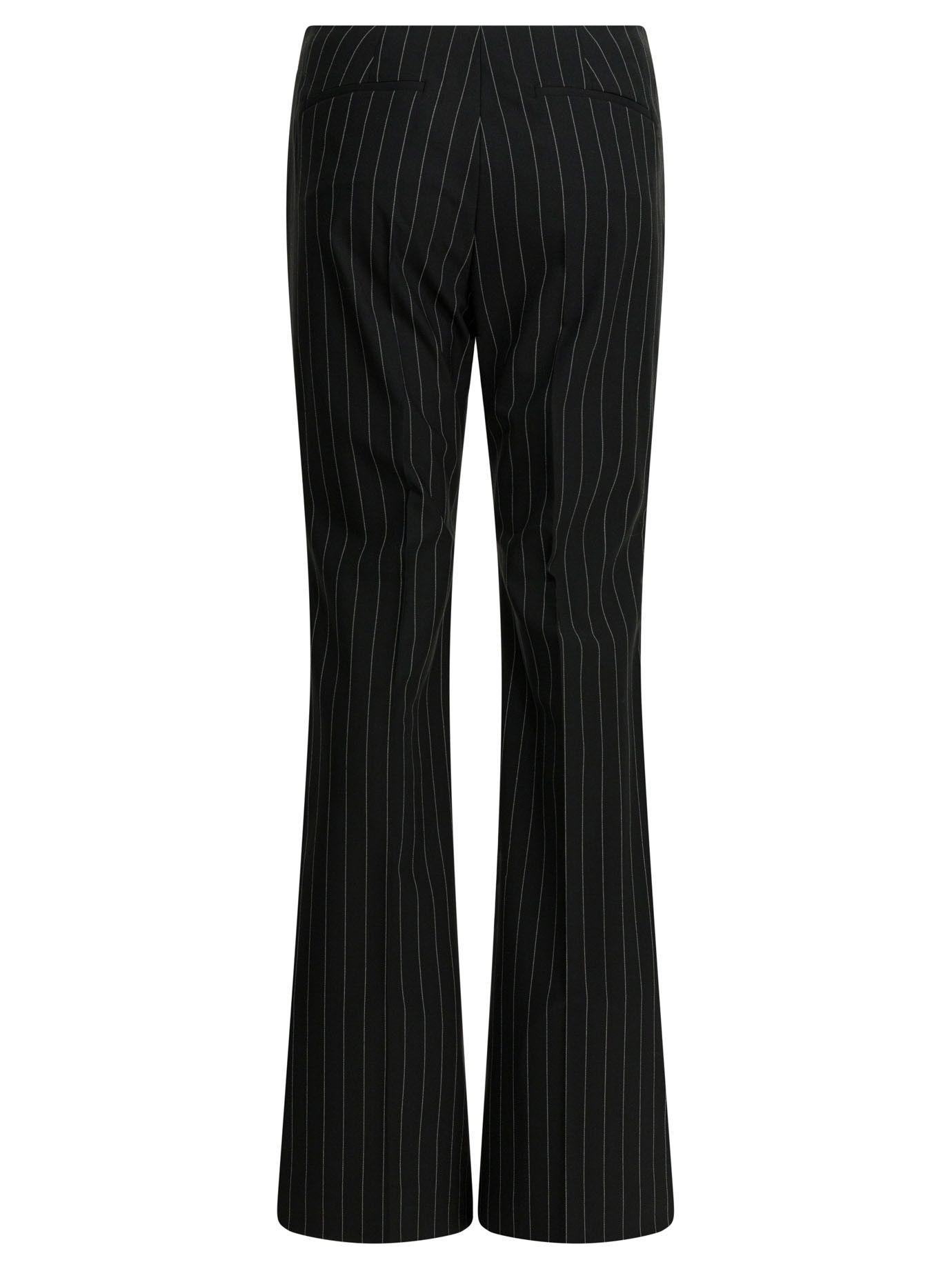 Max Mara Pinstripe Pants In Virgin Wool Size 28" / US 6 / IT 42 - 2 Thumbnail