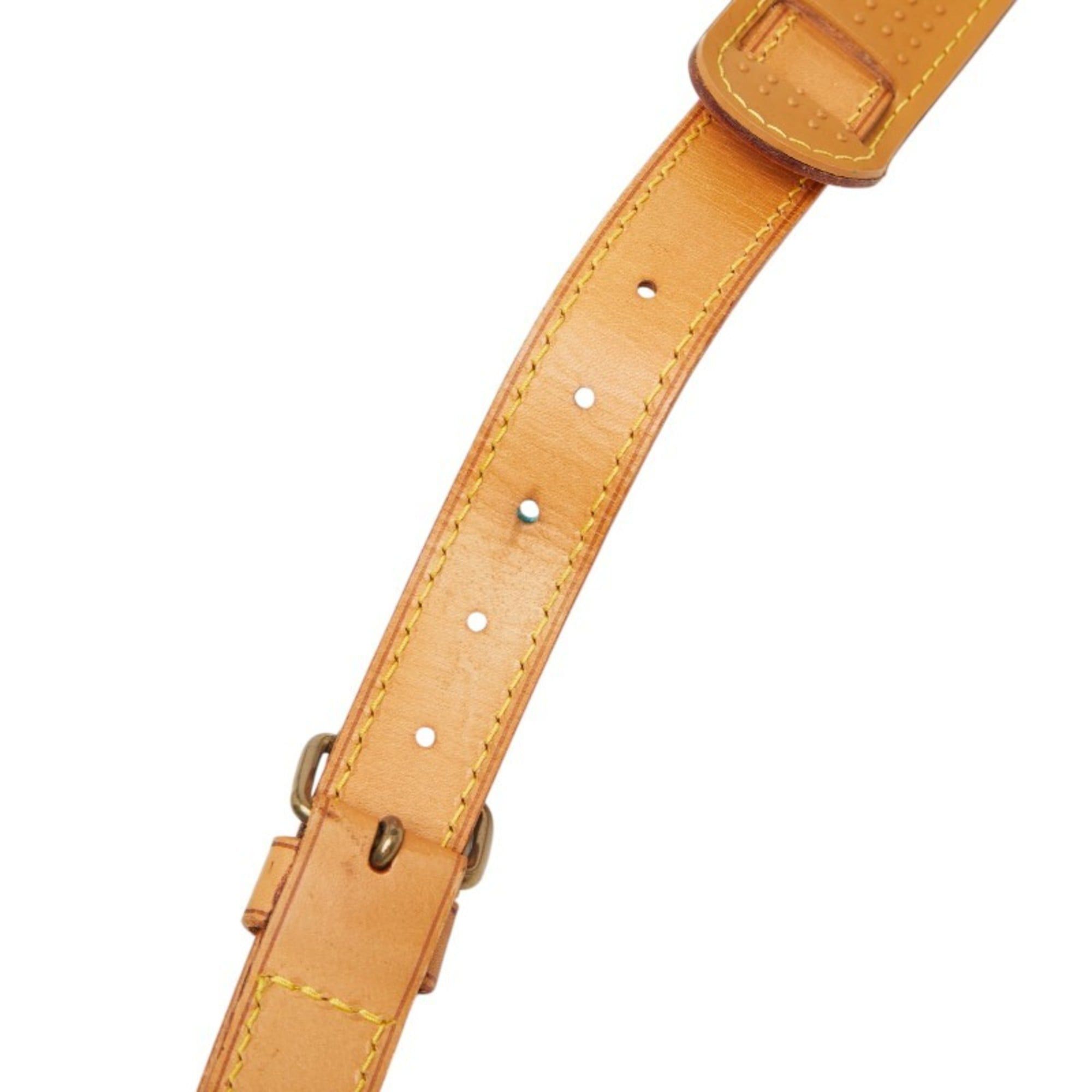 Louis Vuitton Louis Vuitton Shoulder Strap, Beige Leather, Women's LOUIS VUITTON Size ONE SIZE - 8 Thumbnail
