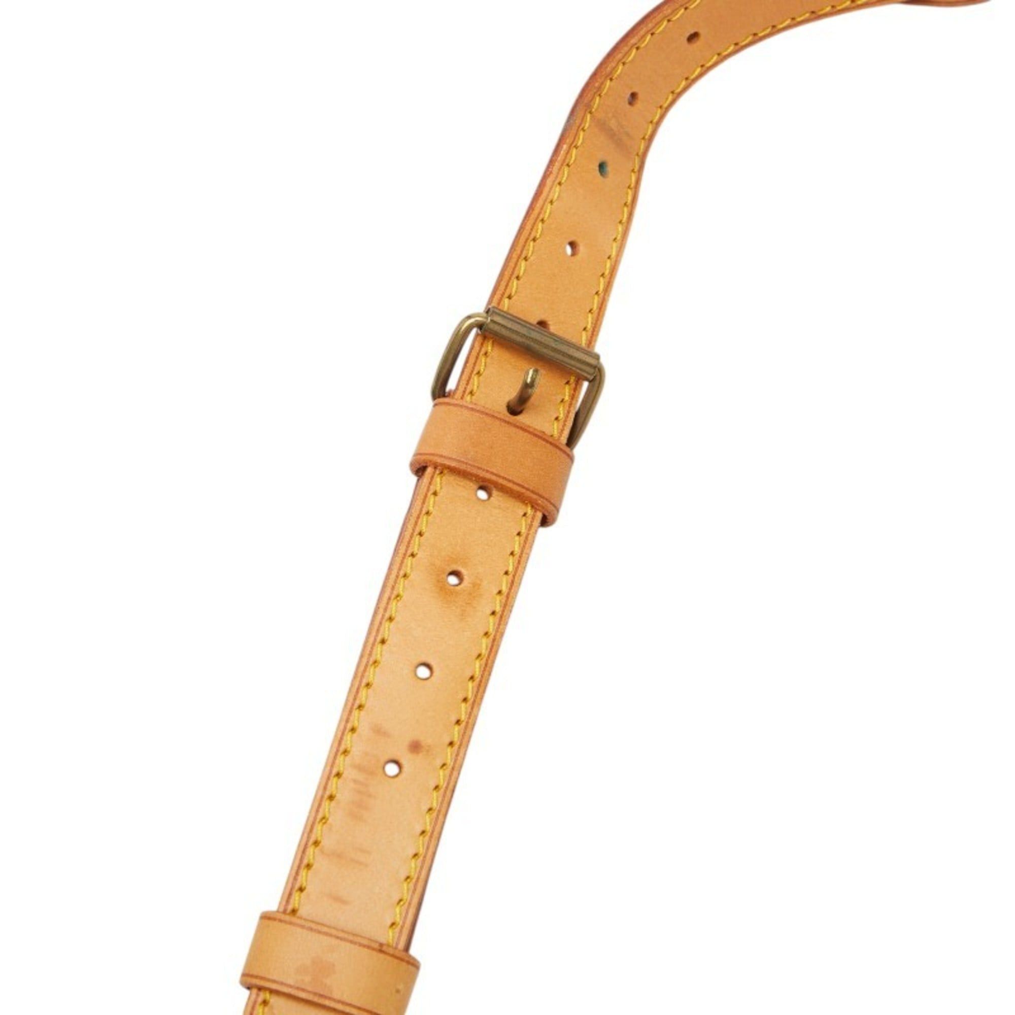 Louis Vuitton Louis Vuitton Shoulder Strap, Beige Leather, Women's LOUIS VUITTON Size ONE SIZE - 7 Thumbnail