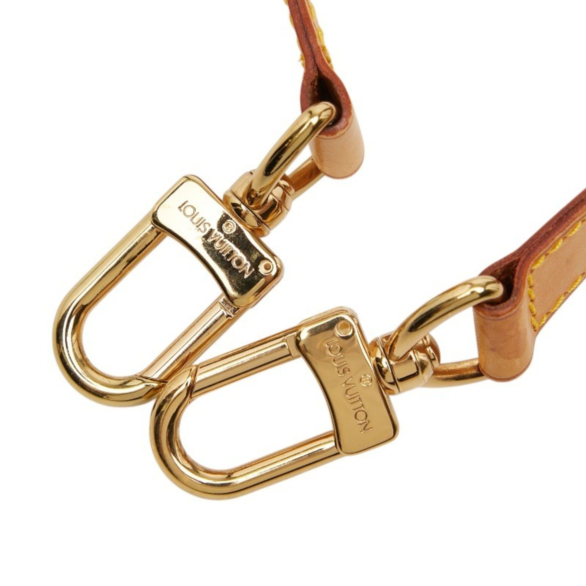 Louis Vuitton Louis Vuitton Shoulder Strap, Beige Leather, Women's LOUIS VUITTON Size ONE SIZE - 5 Thumbnail