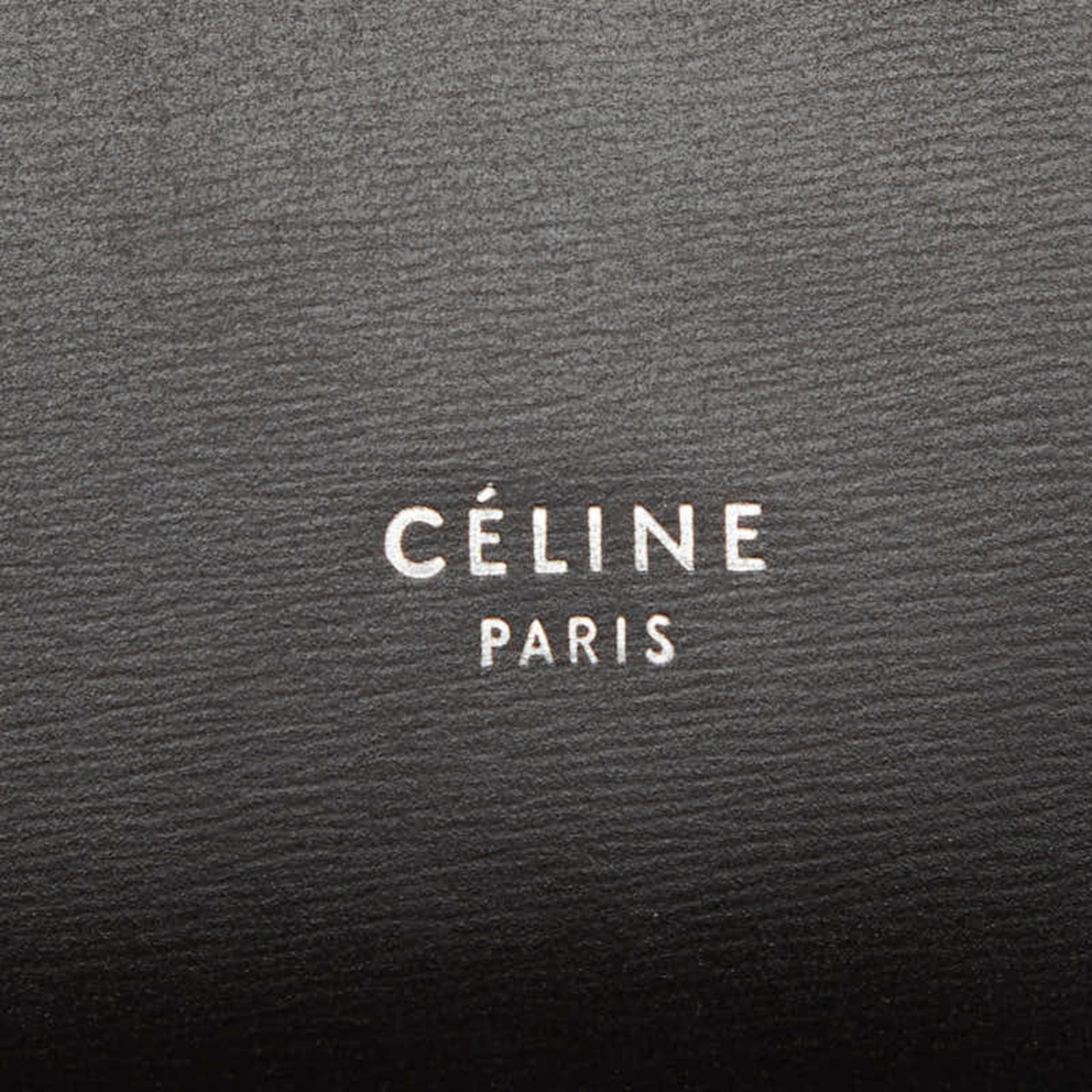 Celine Celine Belt Bag, Handbag, Shoulder 2-Way, Dark Brown/Pink Leather, Women's CELINE Size ONE SIZE - 11 Thumbnail