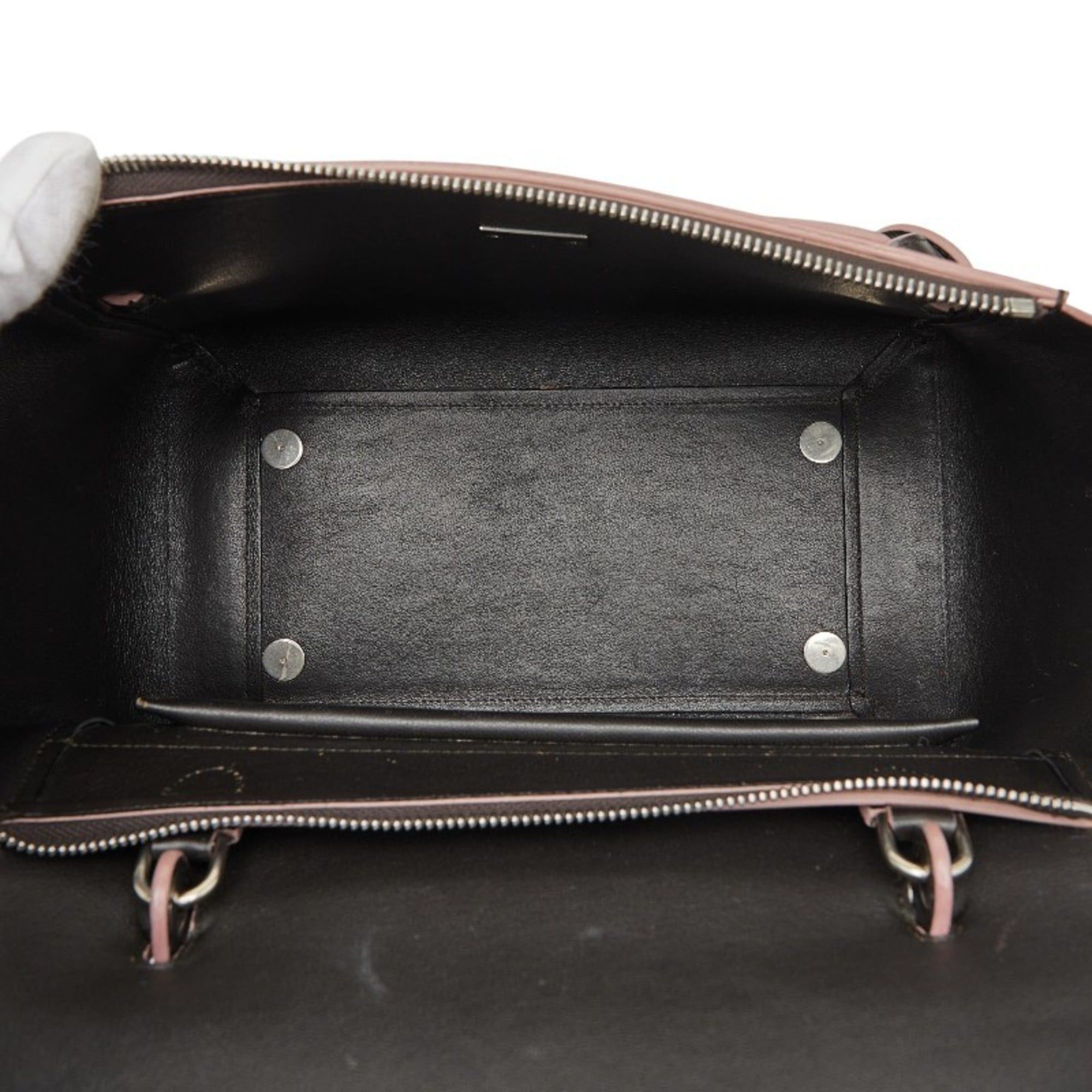 Celine Celine Belt Bag, Handbag, Shoulder 2-Way, Dark Brown/Pink Leather, Women's CELINE Size ONE SIZE - 10 Thumbnail