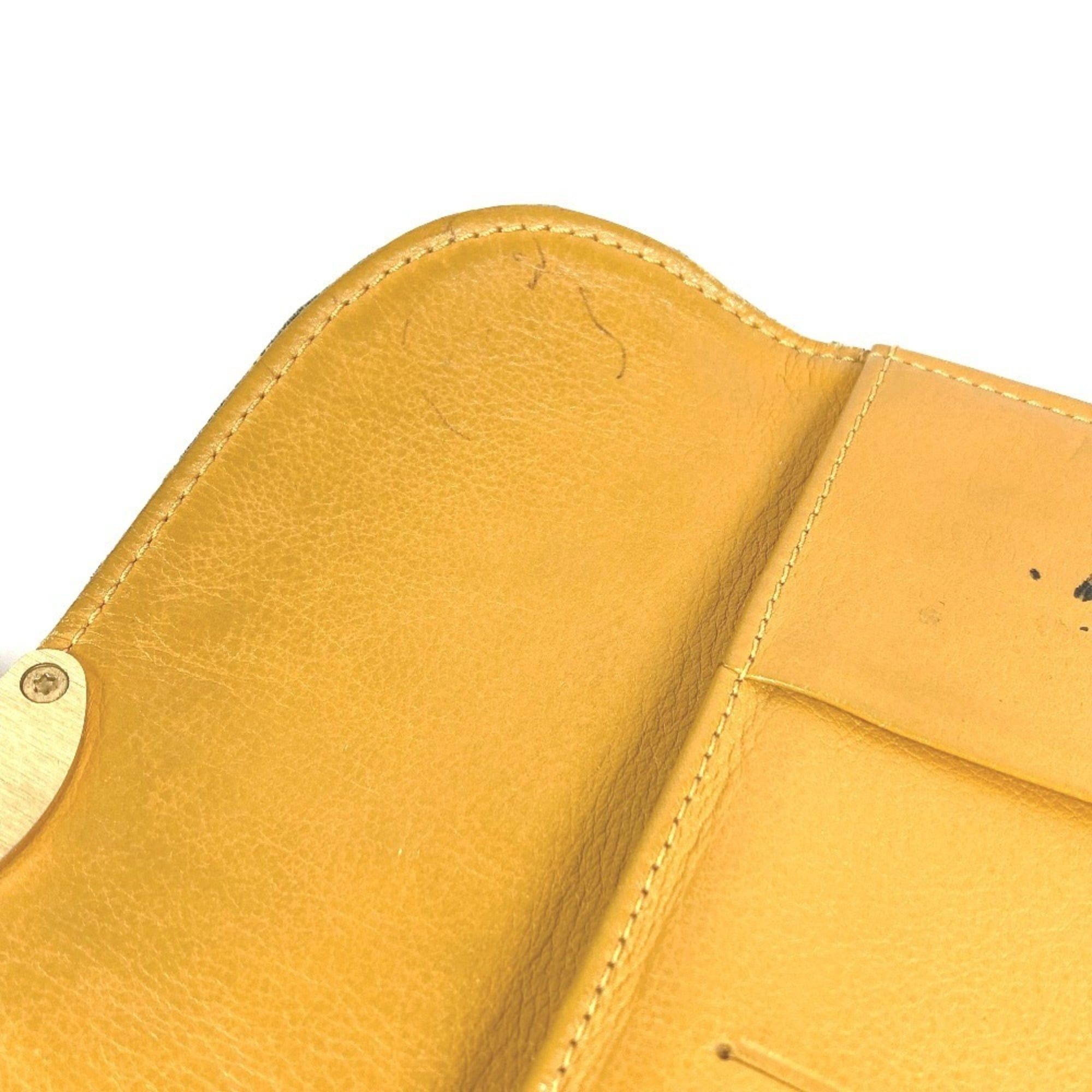Louis Vuitton LOUIS VUITTON M95511 Monogram Denim Portefeuille Amelia Long Wallet, Tri-fold Canvas, Men's/Women's, Blue Size ONE SIZE - 15 Thumbnail