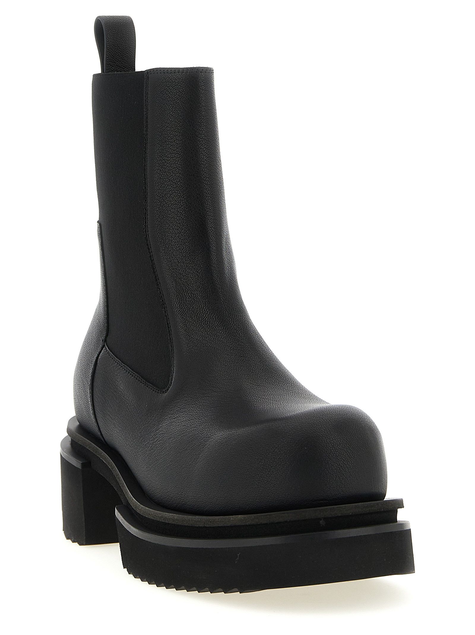 Rick Owens 'Beatle Bogun' Ankle Boots Size US 9 / EU 42 - 2 Thumbnail