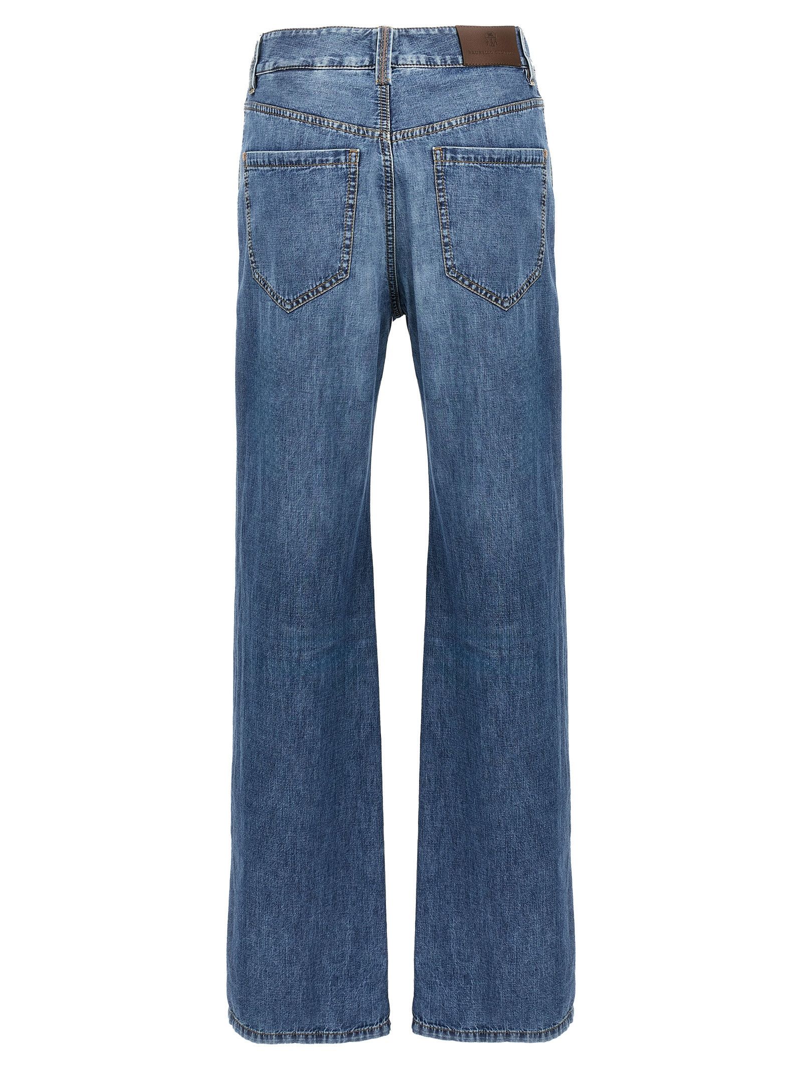 Brunello Cucinelli Straight Jeans Size 30" / US 8 / IT 44 - 2 Thumbnail