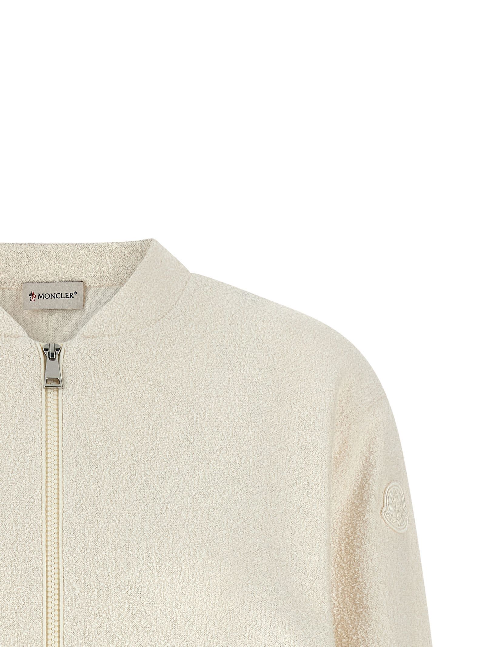 Moncler Bouclé Cardigan Size XS / US 0-2 / IT 36-38 - 3 Thumbnail