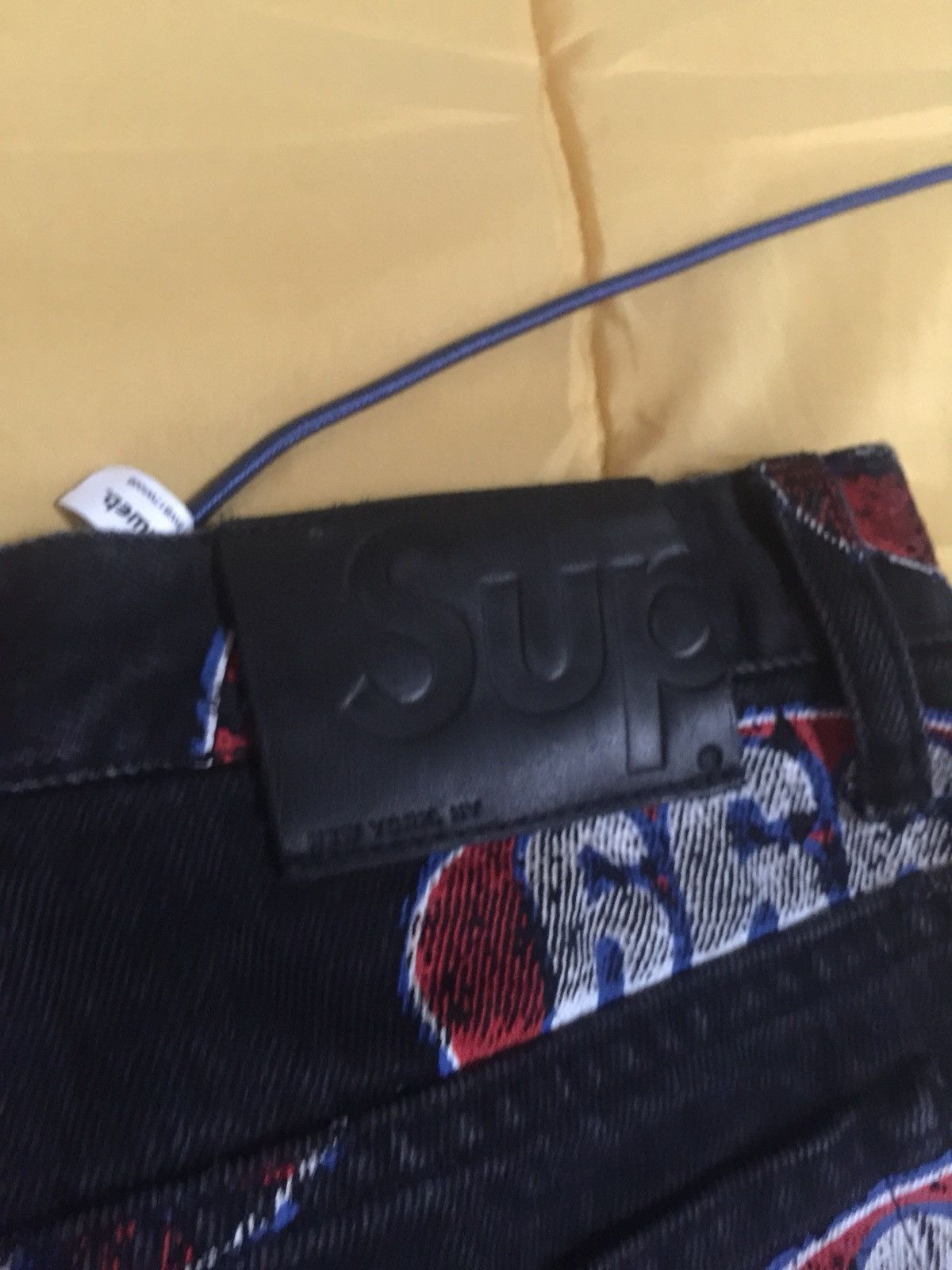 Supreme Supreme 666 Black Denim Size US 34 / EU 50 - 5 Thumbnail