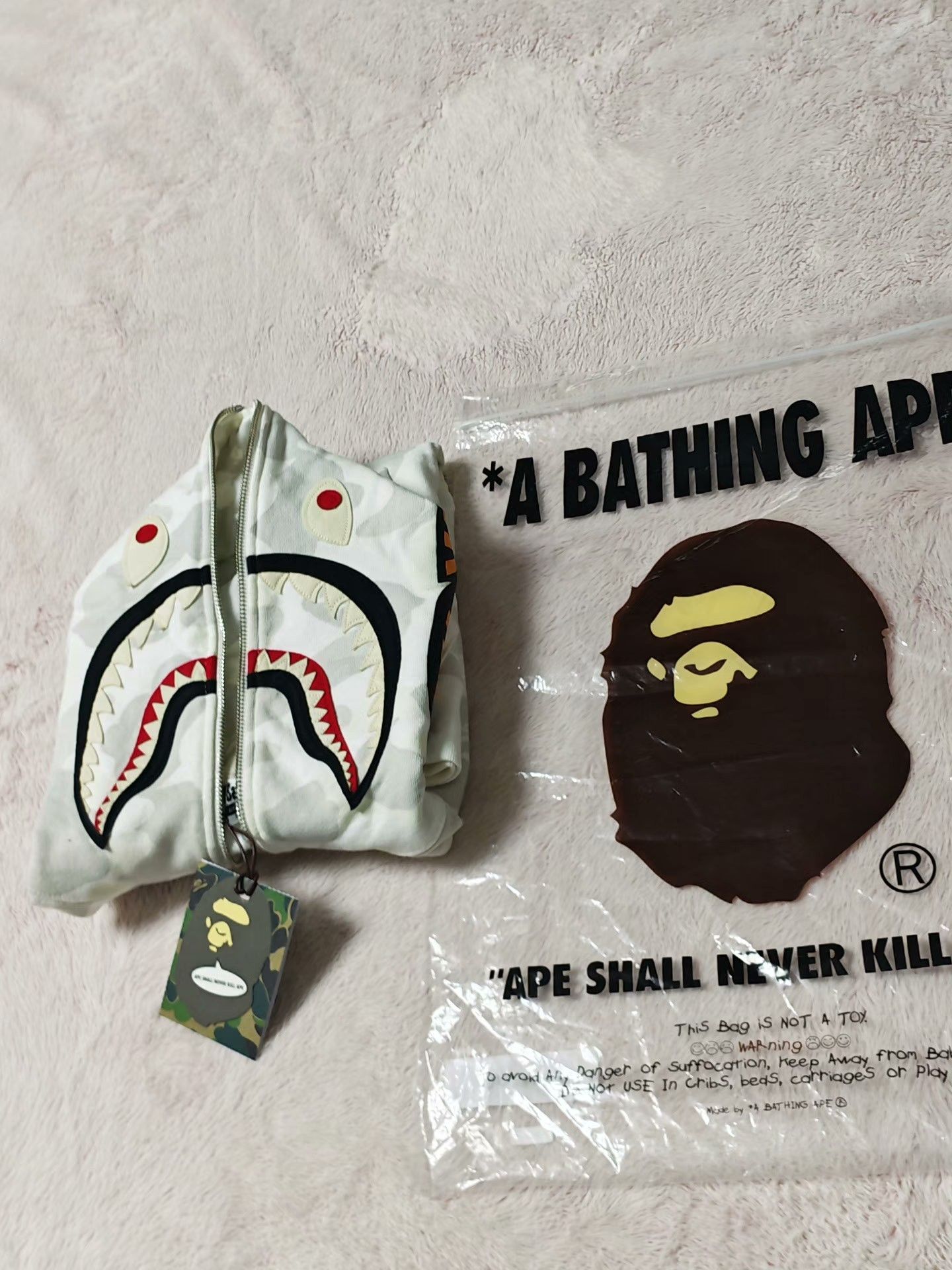Bape Bape White Light Jacket S Men Size US S / EU 44-46 / 1 - 6 Thumbnail