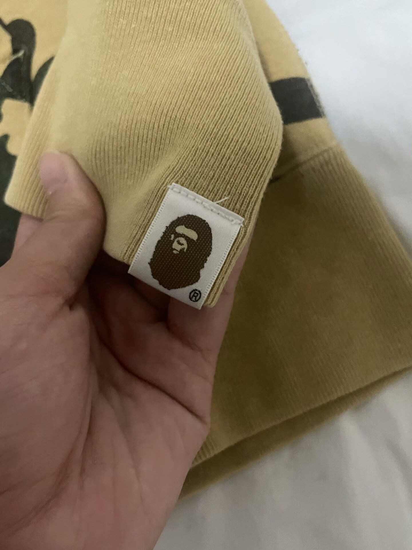 Bape Bape Yellow Hoodie S Men Size US S / EU 44-46 / 1 - 4 Thumbnail