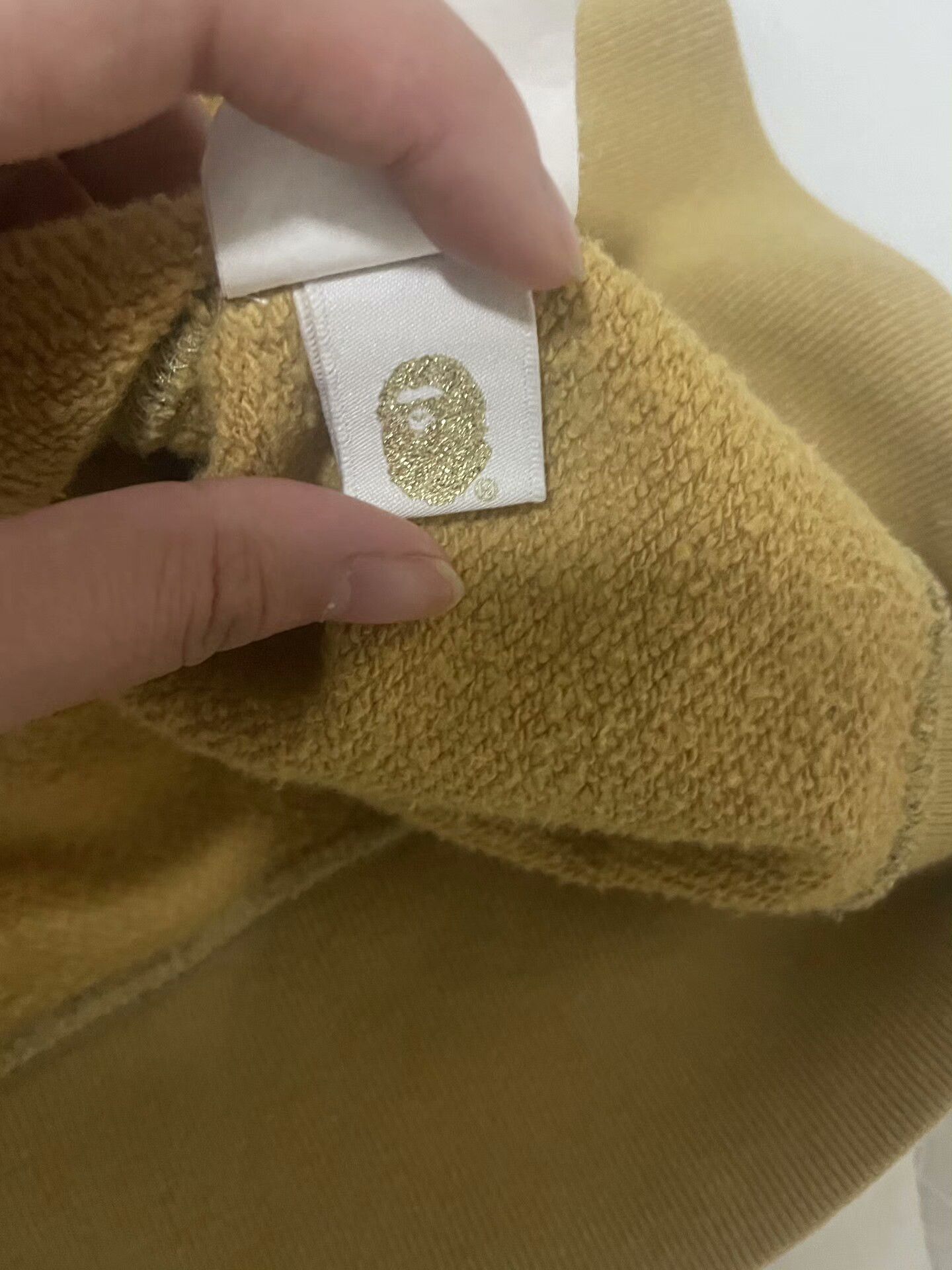 Bape Bape Yellow Hoodie S Men Size US S / EU 44-46 / 1 - 5 Thumbnail