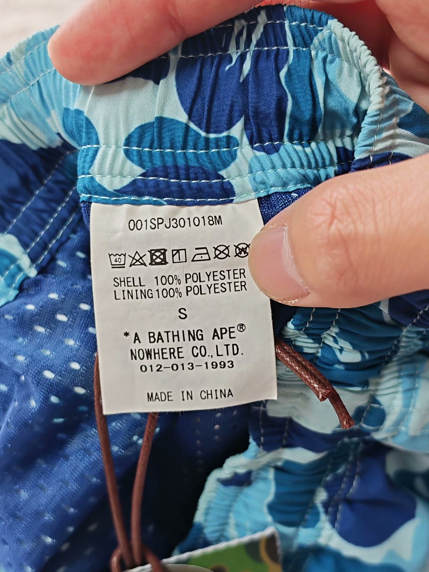 Bape Bape Blue Shorts S Men Size US 30 / EU 46 - 4 Thumbnail