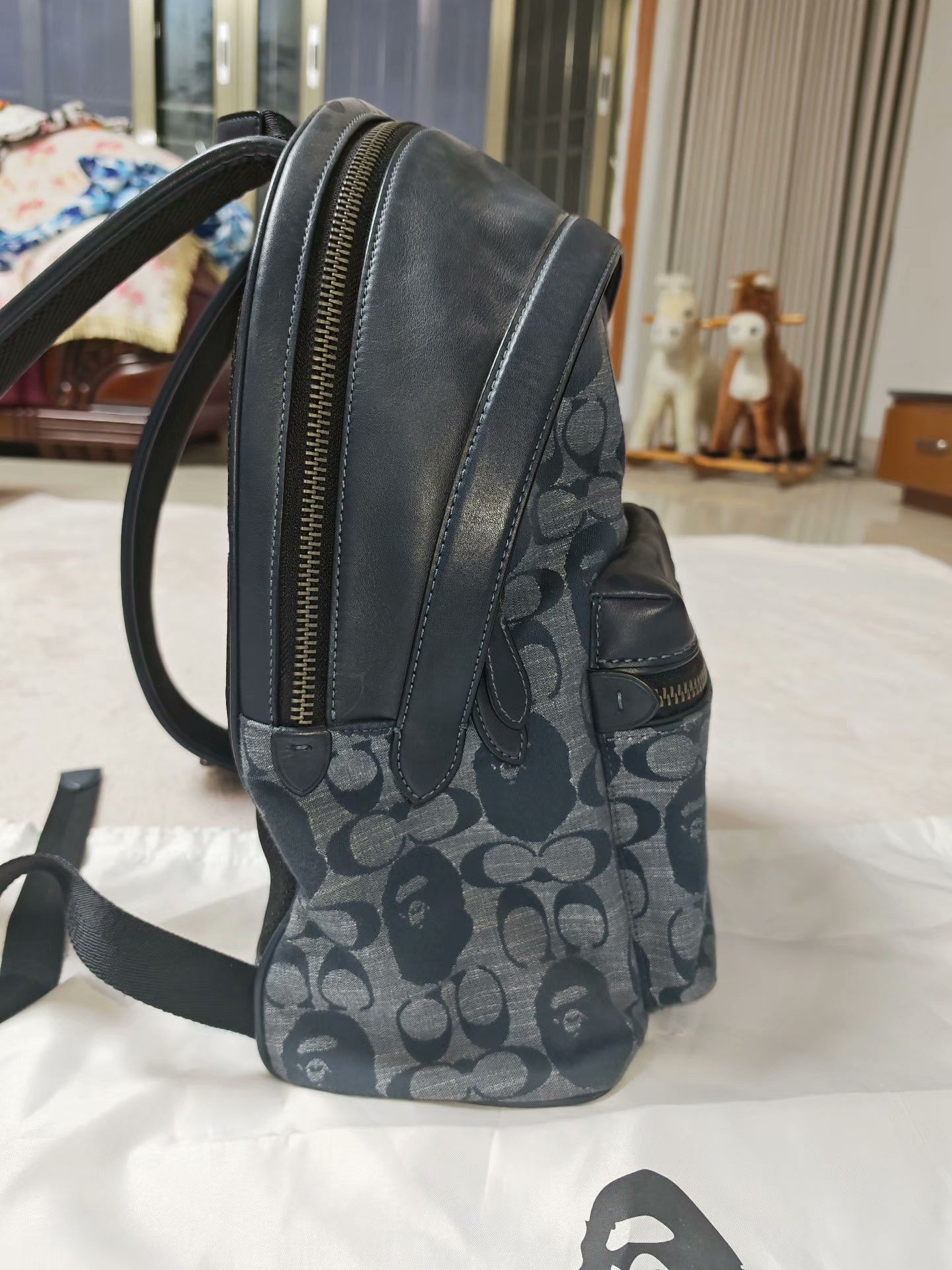 Bape Bape Blue Backpack XL Women Size ONE SIZE - 2 Thumbnail