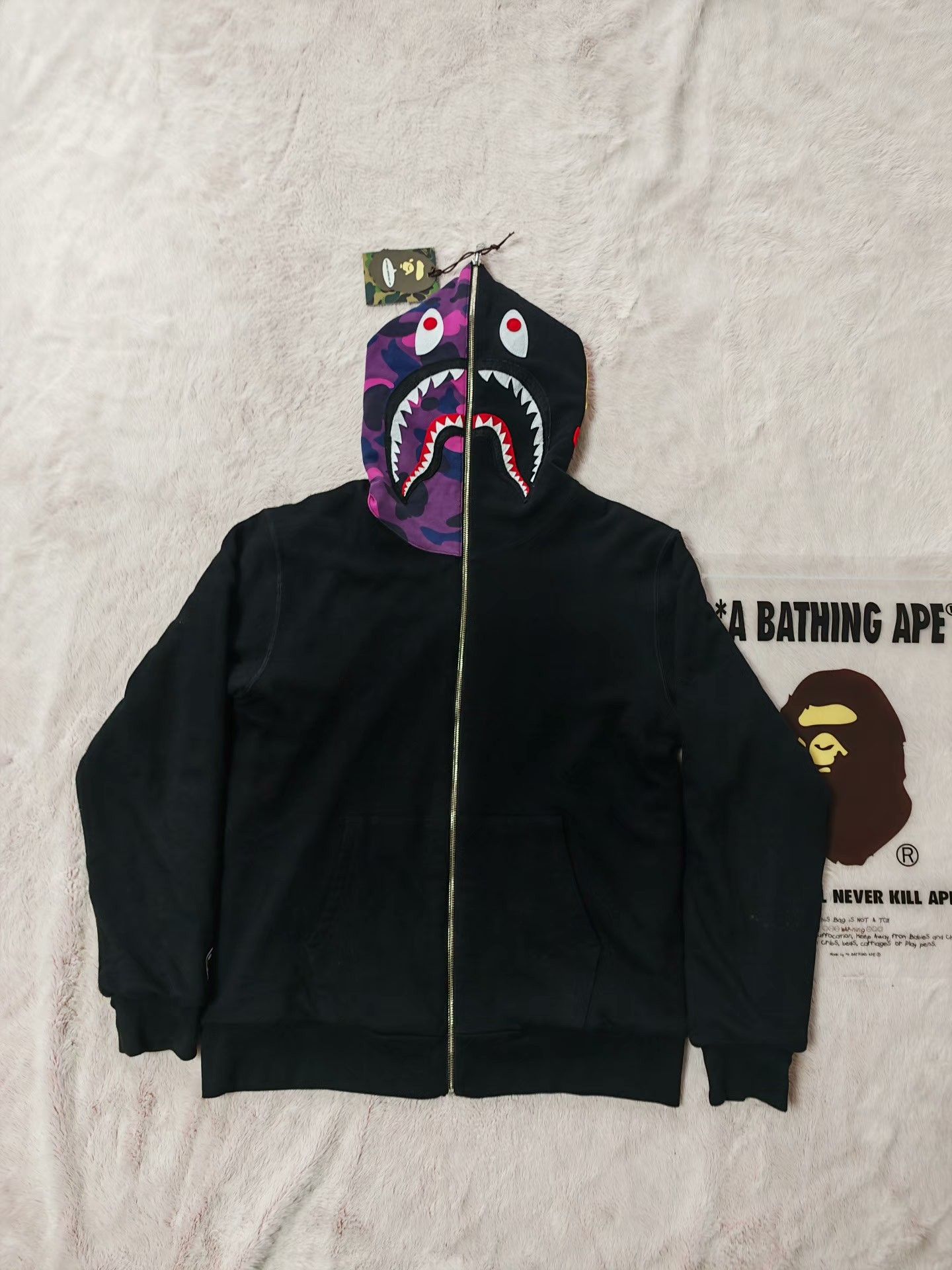 Bape Bape Purple Light Jacket L Men Size US L / EU 52-54 / 3 - 3 Thumbnail