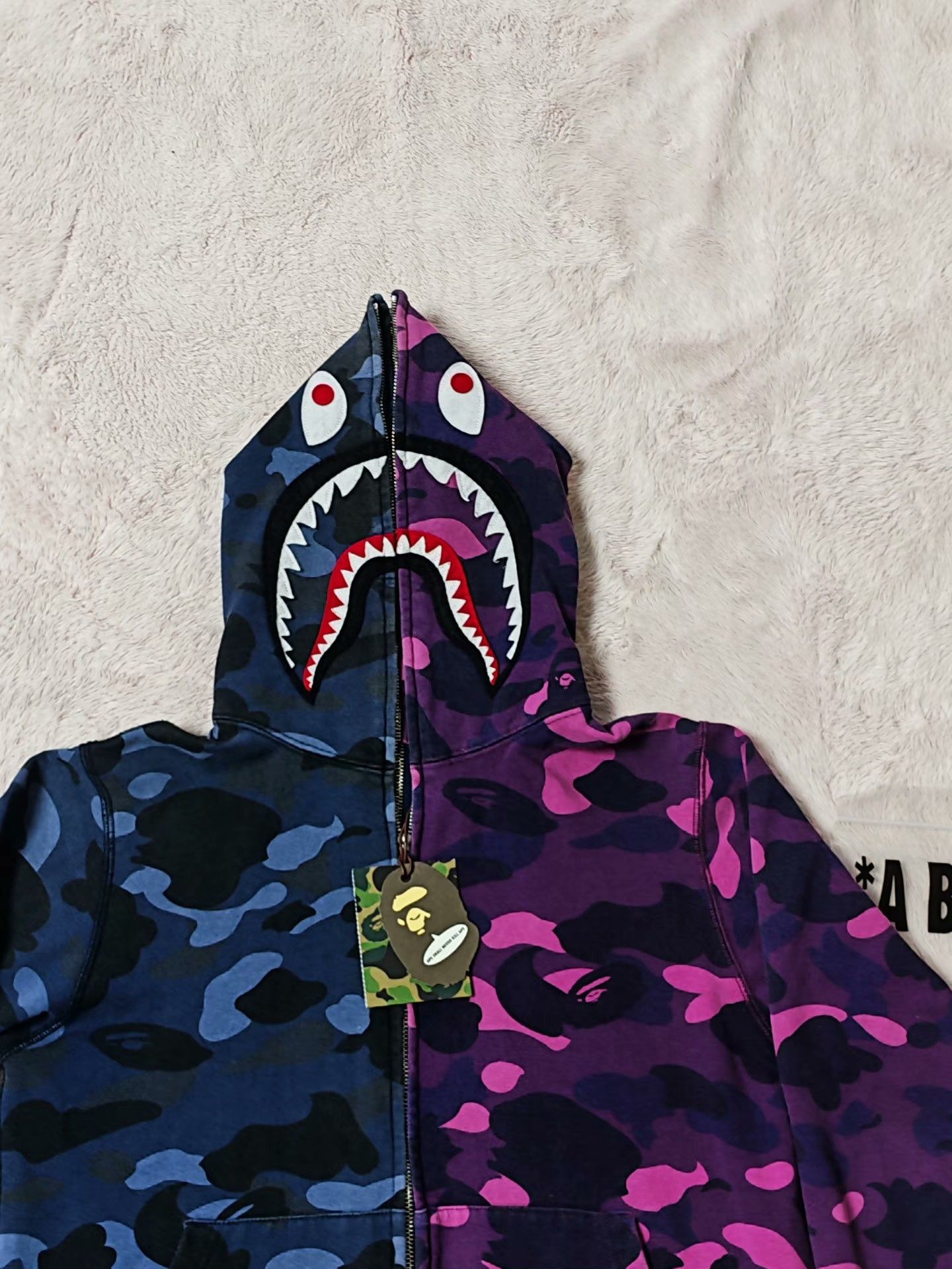 Bape Bape Purple Hoodie M Men Size US M / EU 48-50 / 2 - 3 Thumbnail