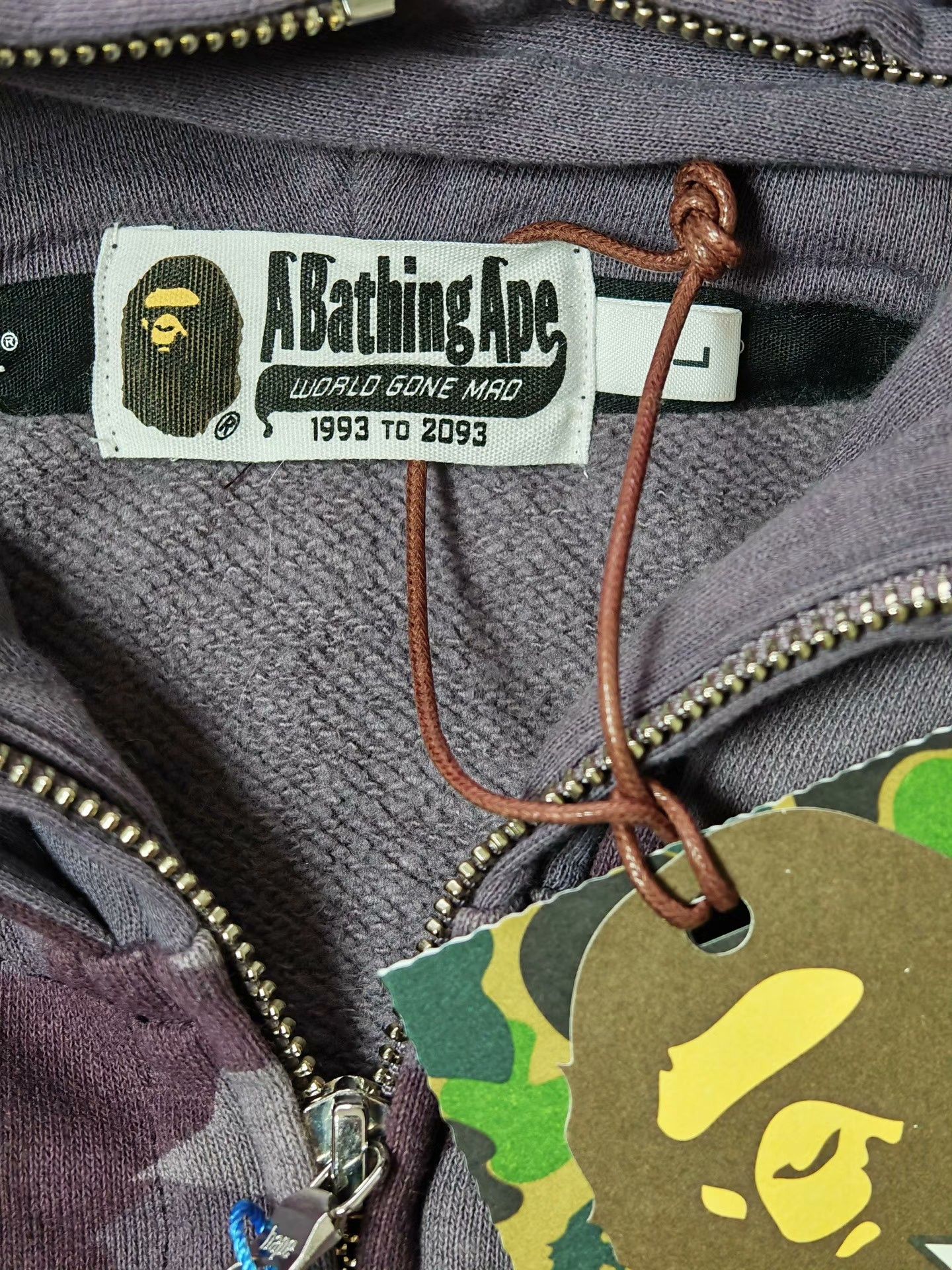 Bape Bape Purple Light Jacket L Men Size US L / EU 52-54 / 3 - 4 Thumbnail