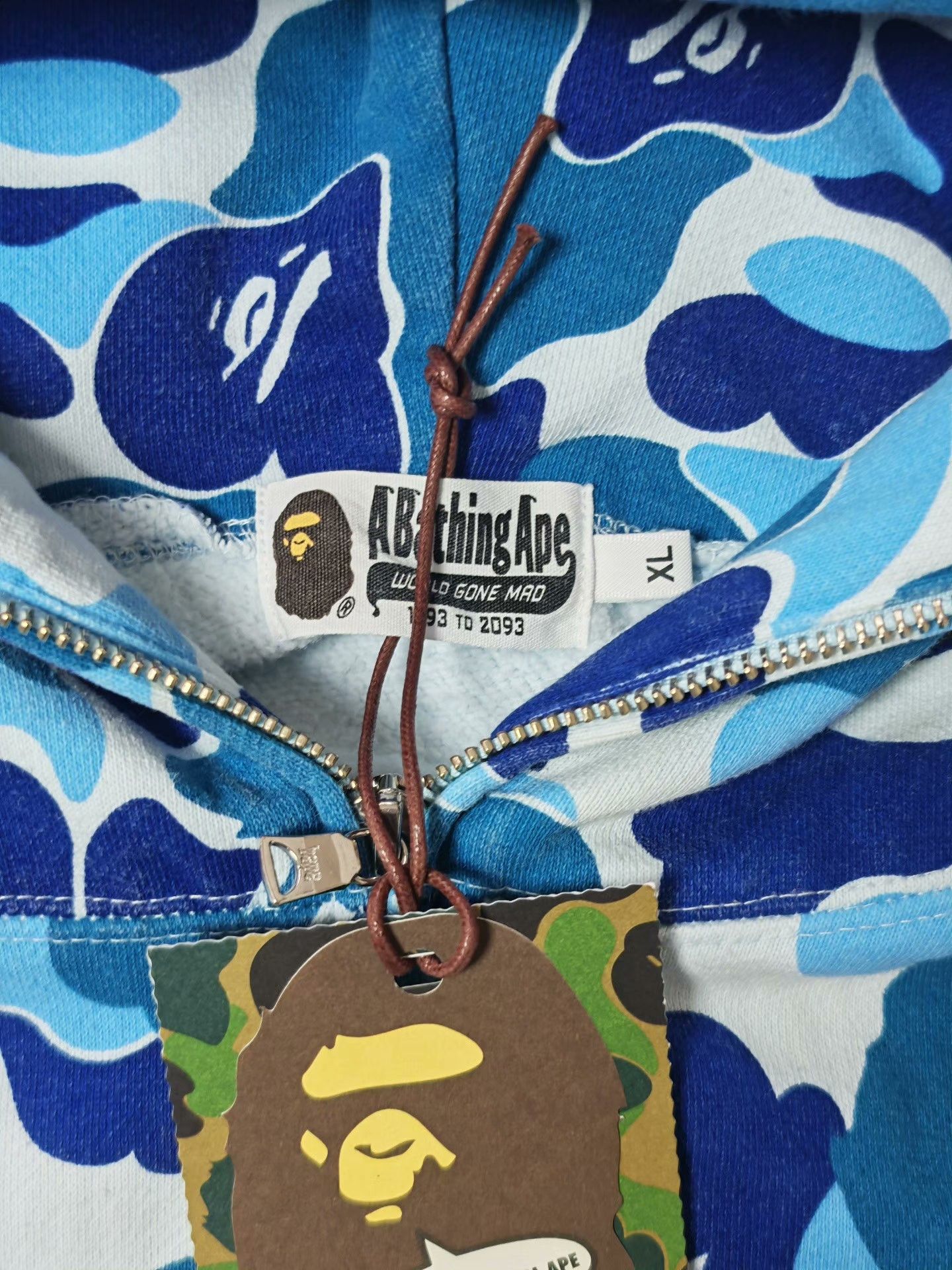 Bape Bape Blue Light Jacket XL Men Size US XL / EU 56 / 4 - 4 Thumbnail