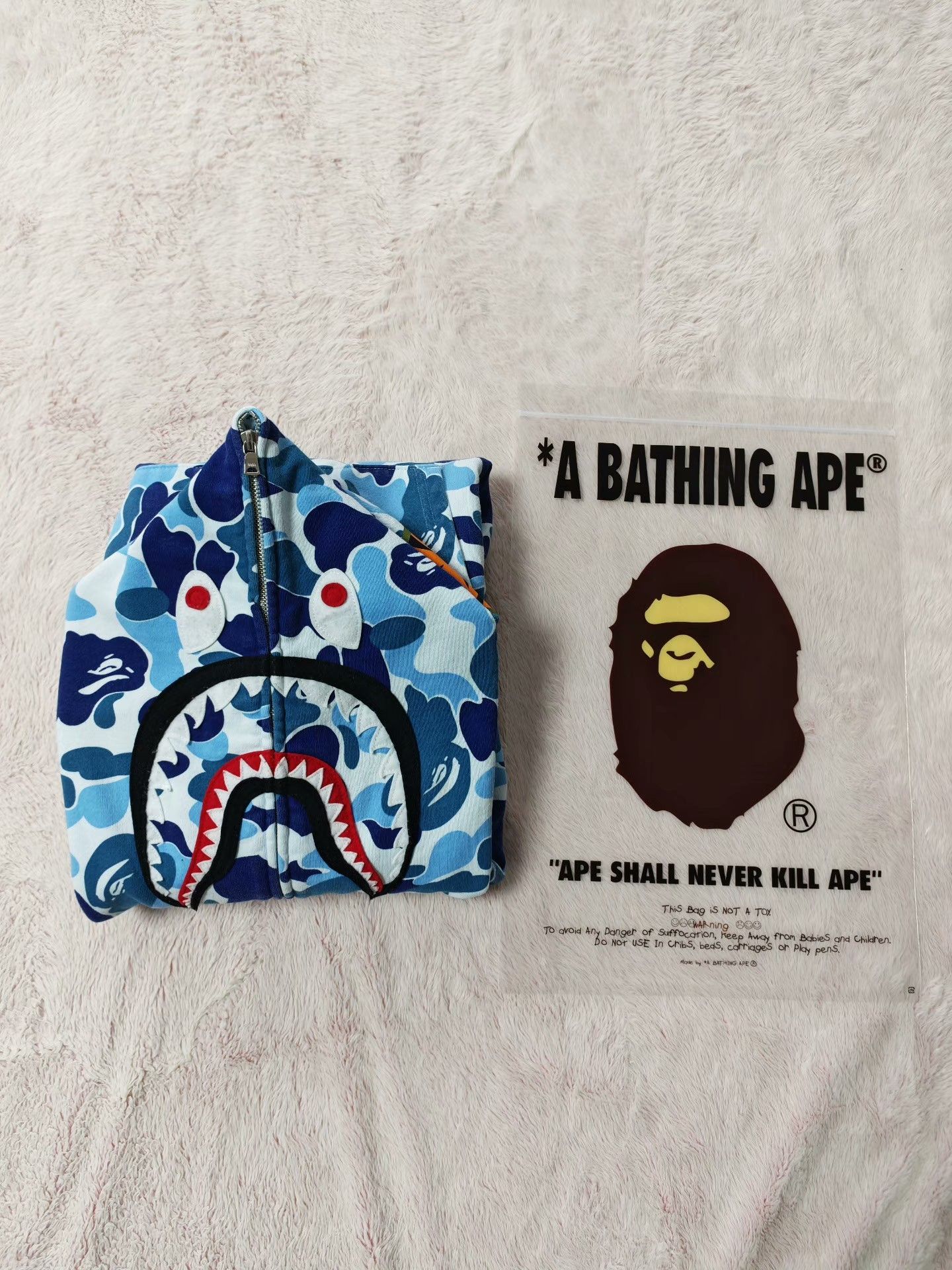 Bape Bape Blue Light Jacket XL Men Size US XL / EU 56 / 4 - 8 Thumbnail