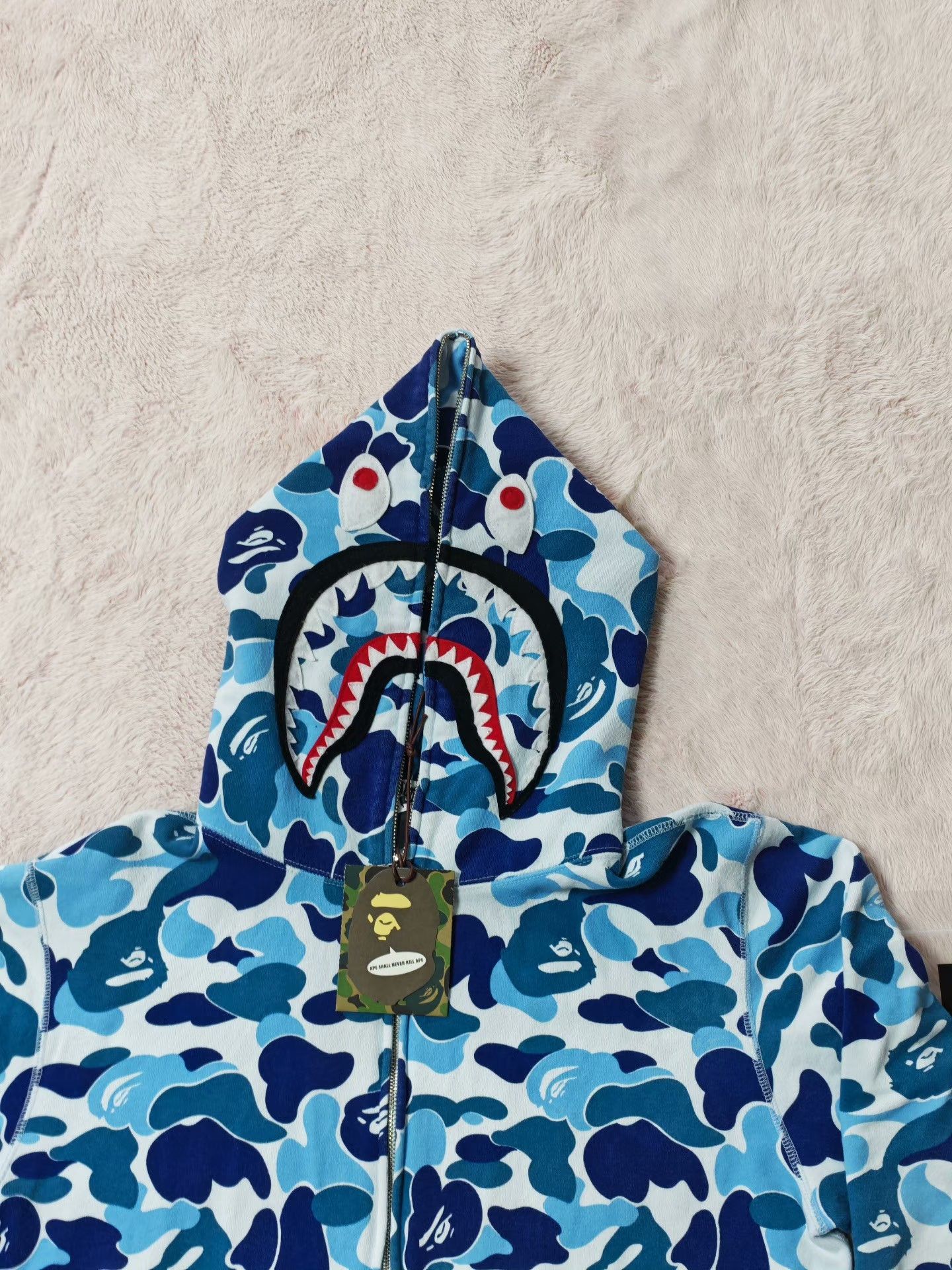 Bape Bape Blue Light Jacket XL Men Size US XL / EU 56 / 4 - 3 Thumbnail